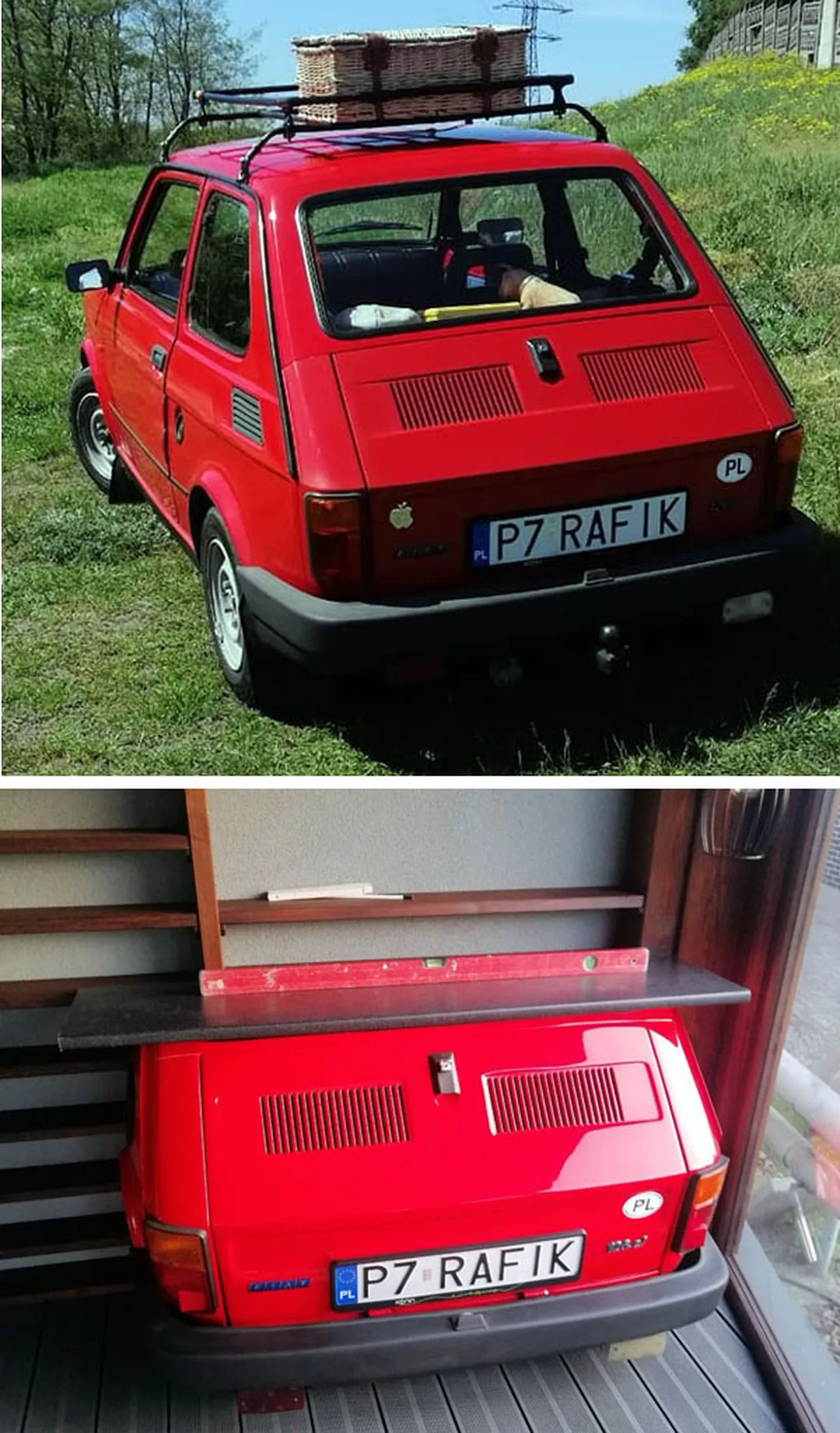 Fajny numer, blacha P7 RAFIK