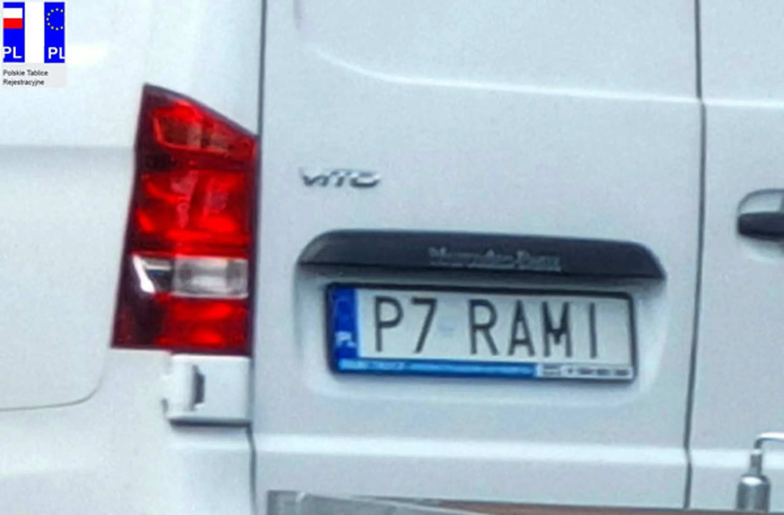 Fajny numer, blacha P7 RAMI