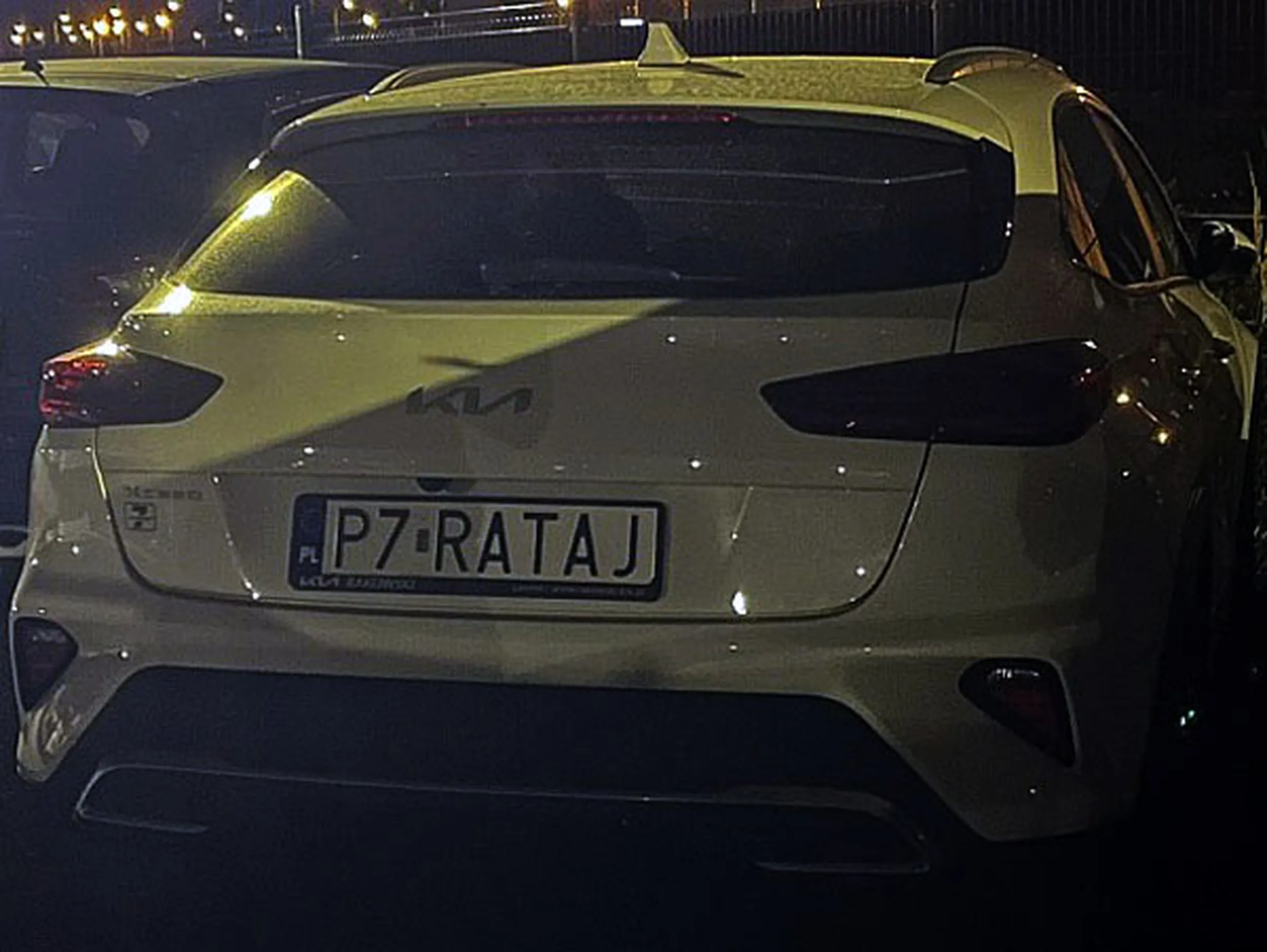 Fajny numer, blacha P7 RATAJ