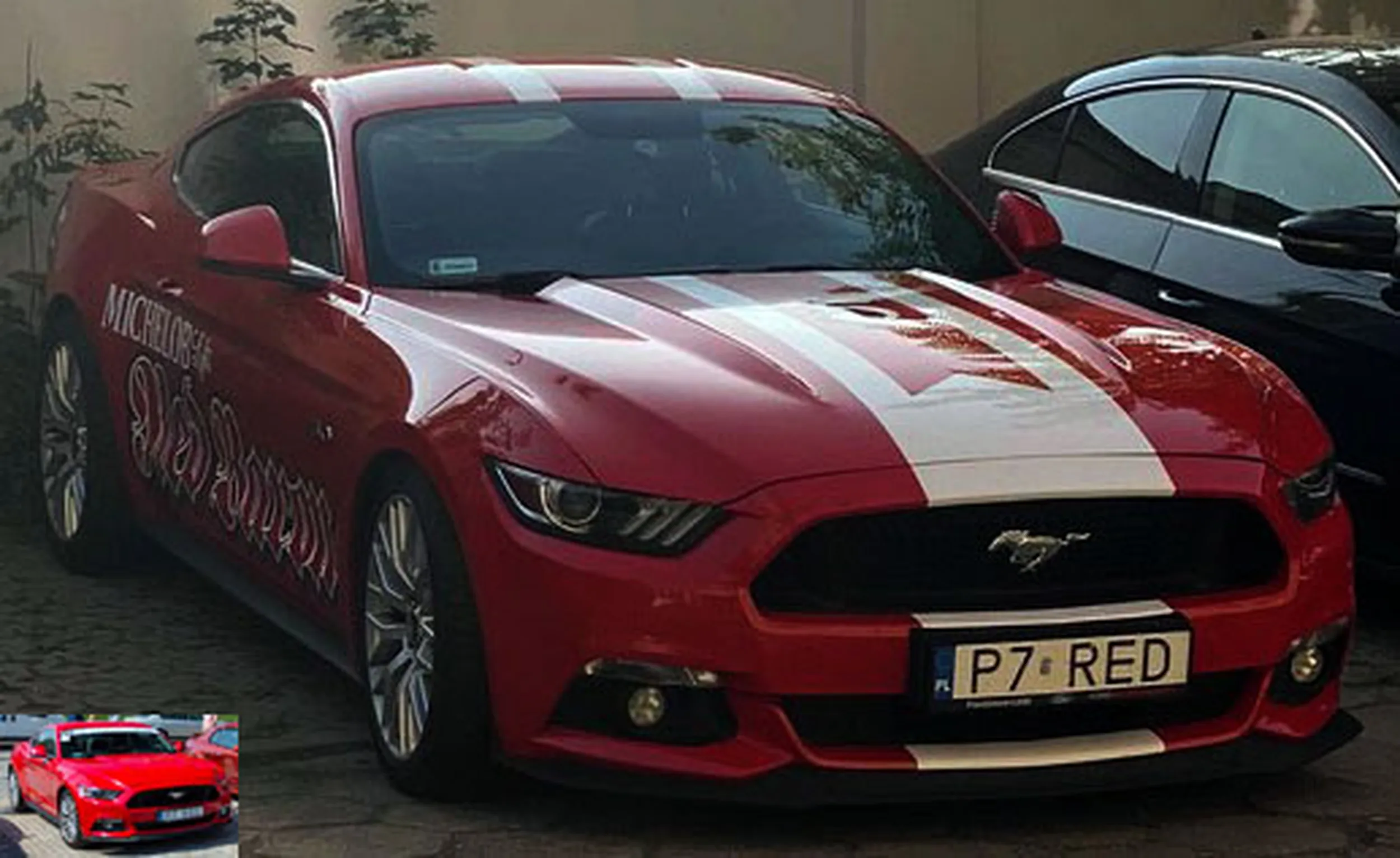 Fajny numer, blacha P7 RED