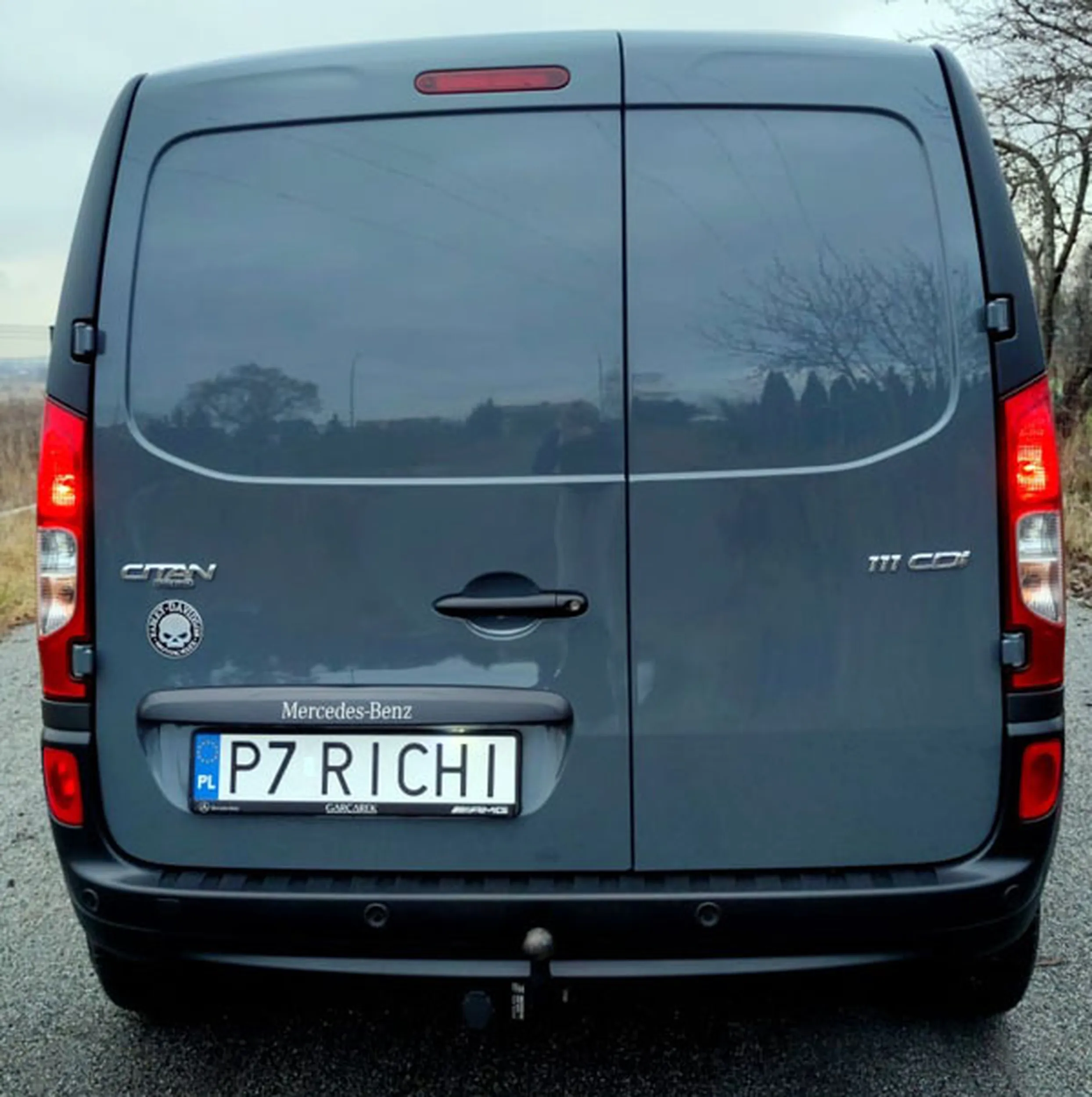 Fajny numer, blacha P7 RICHI