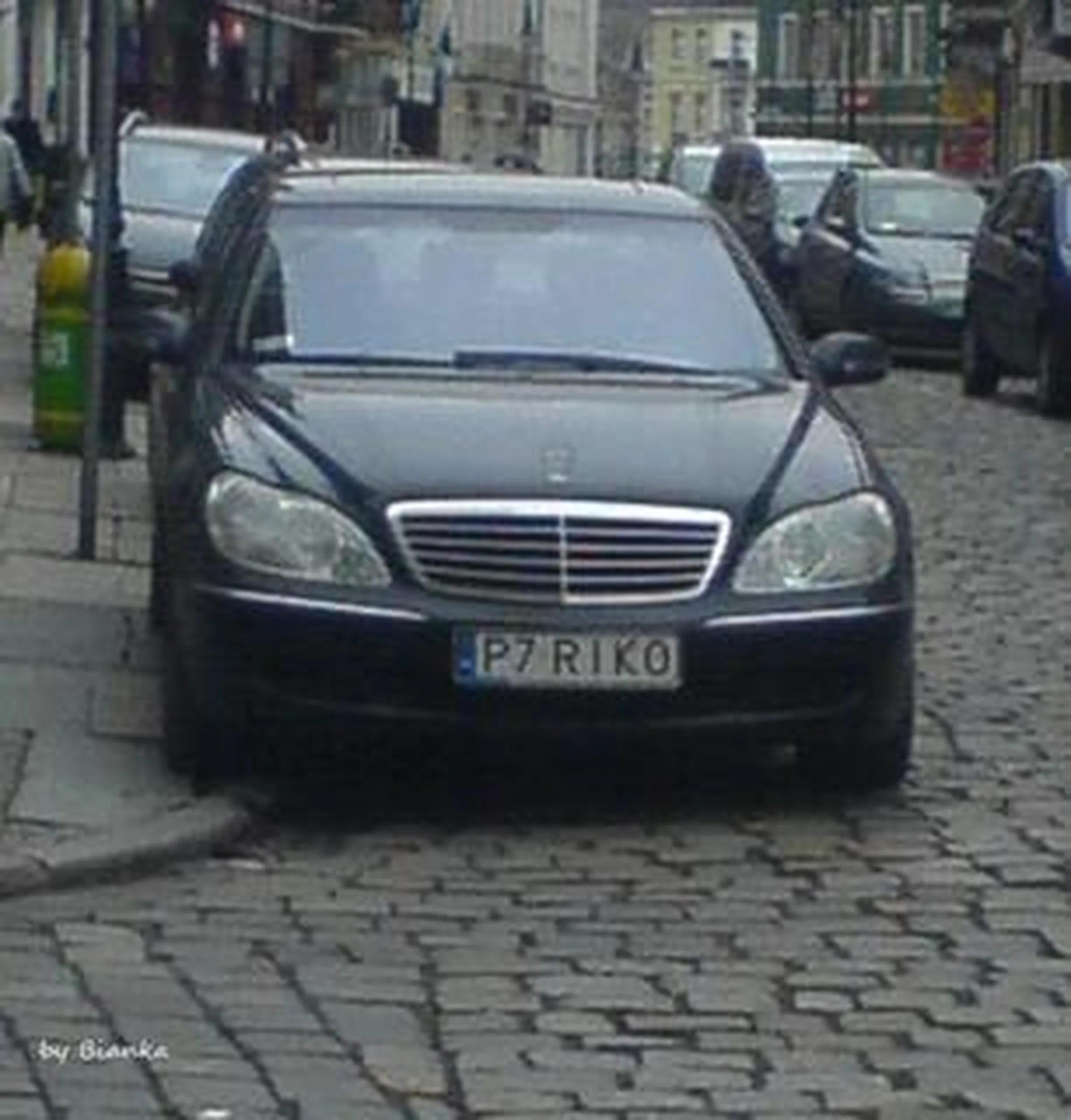 Fajny numer, blacha P7 RIKO