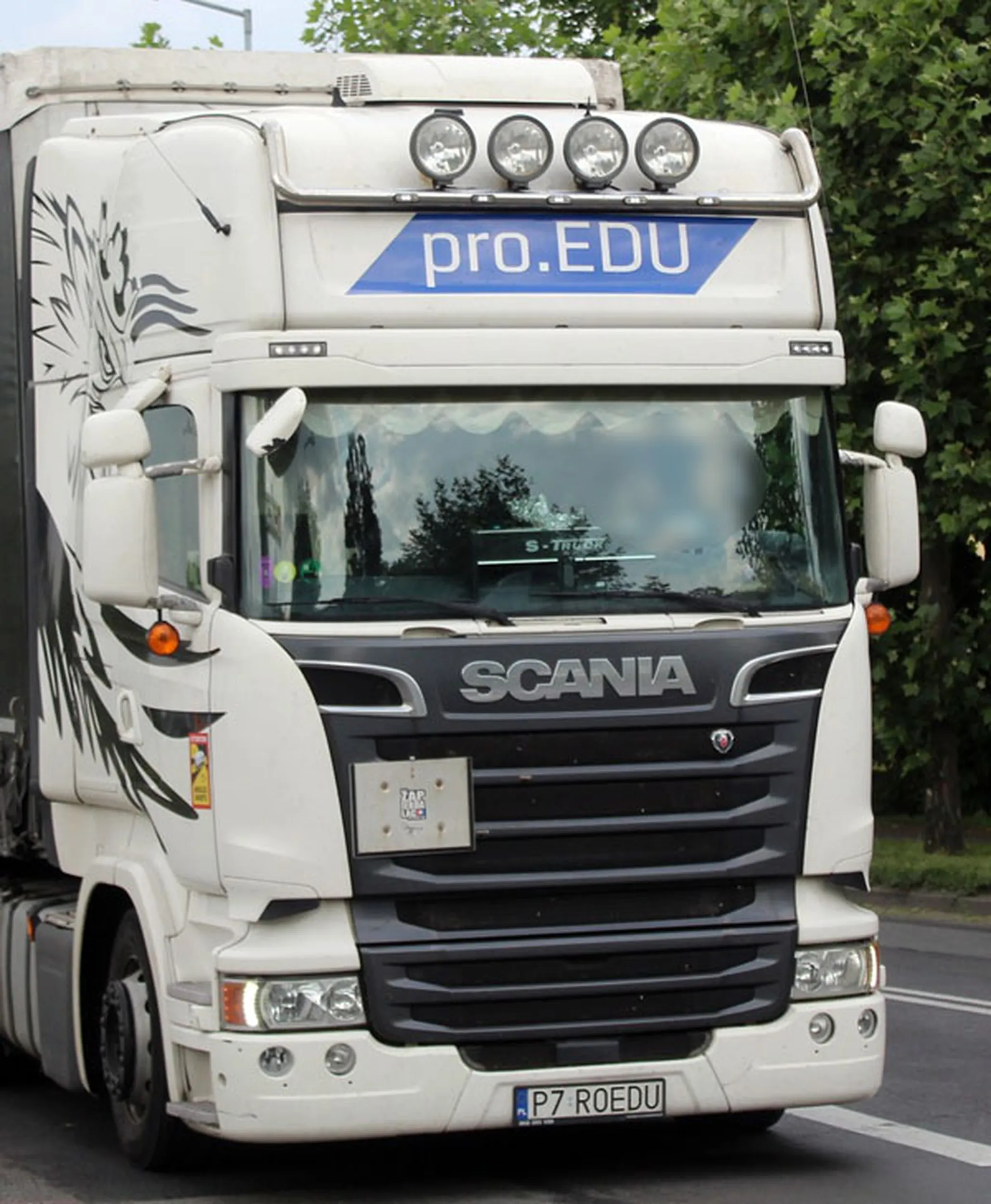 Fajny numer, blacha P7 ROEDU