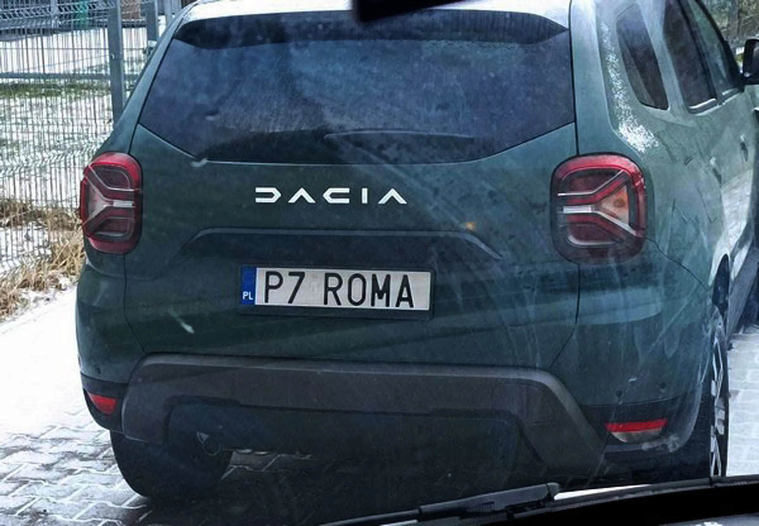 Fajny numer, blacha P7 ROMA