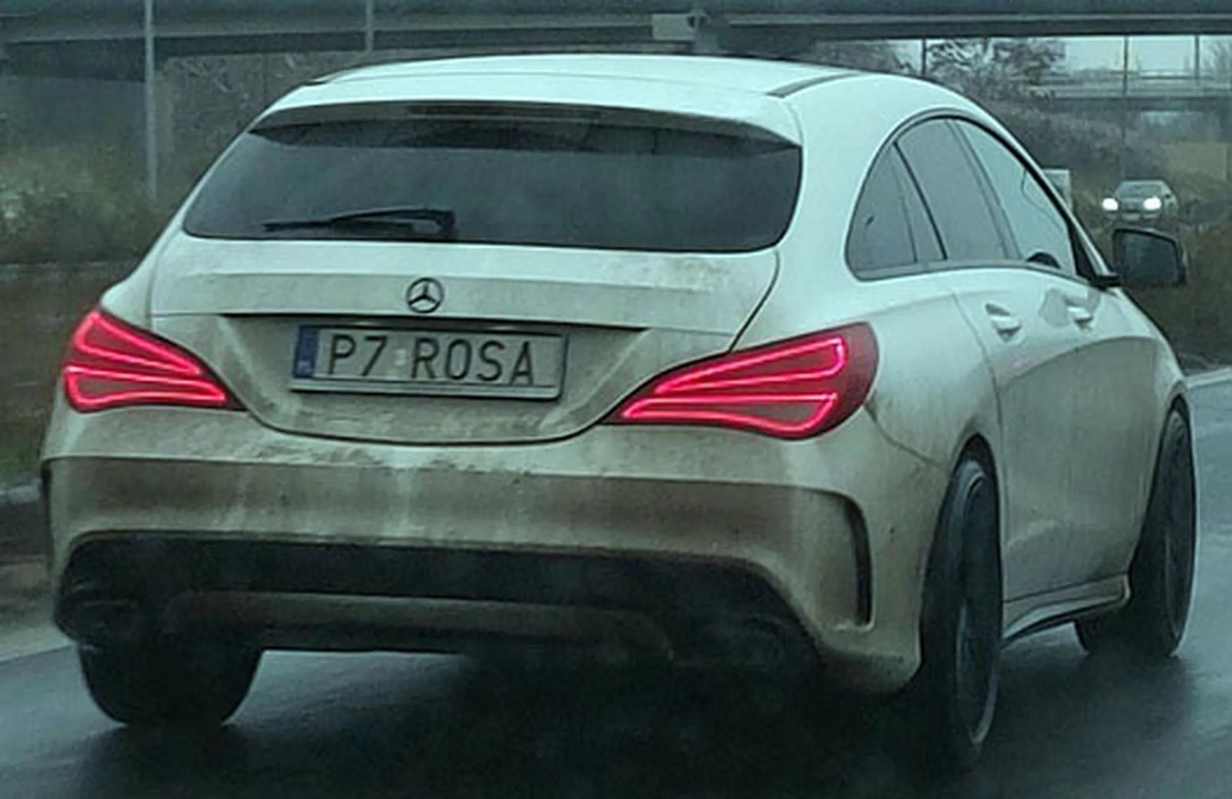 Fajny numer, blacha P7 ROSA