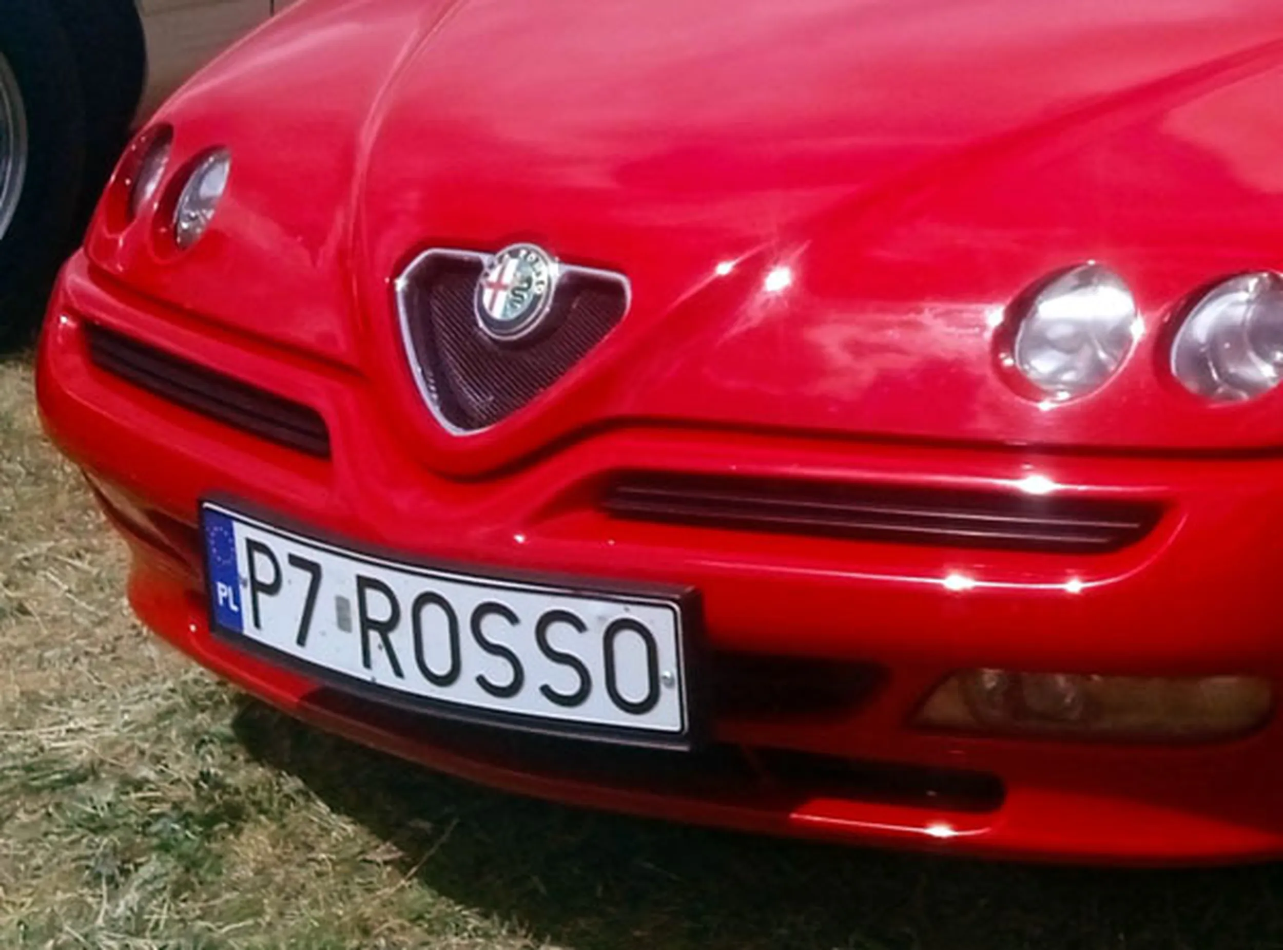 Fajny numer, blacha P7 ROSSO