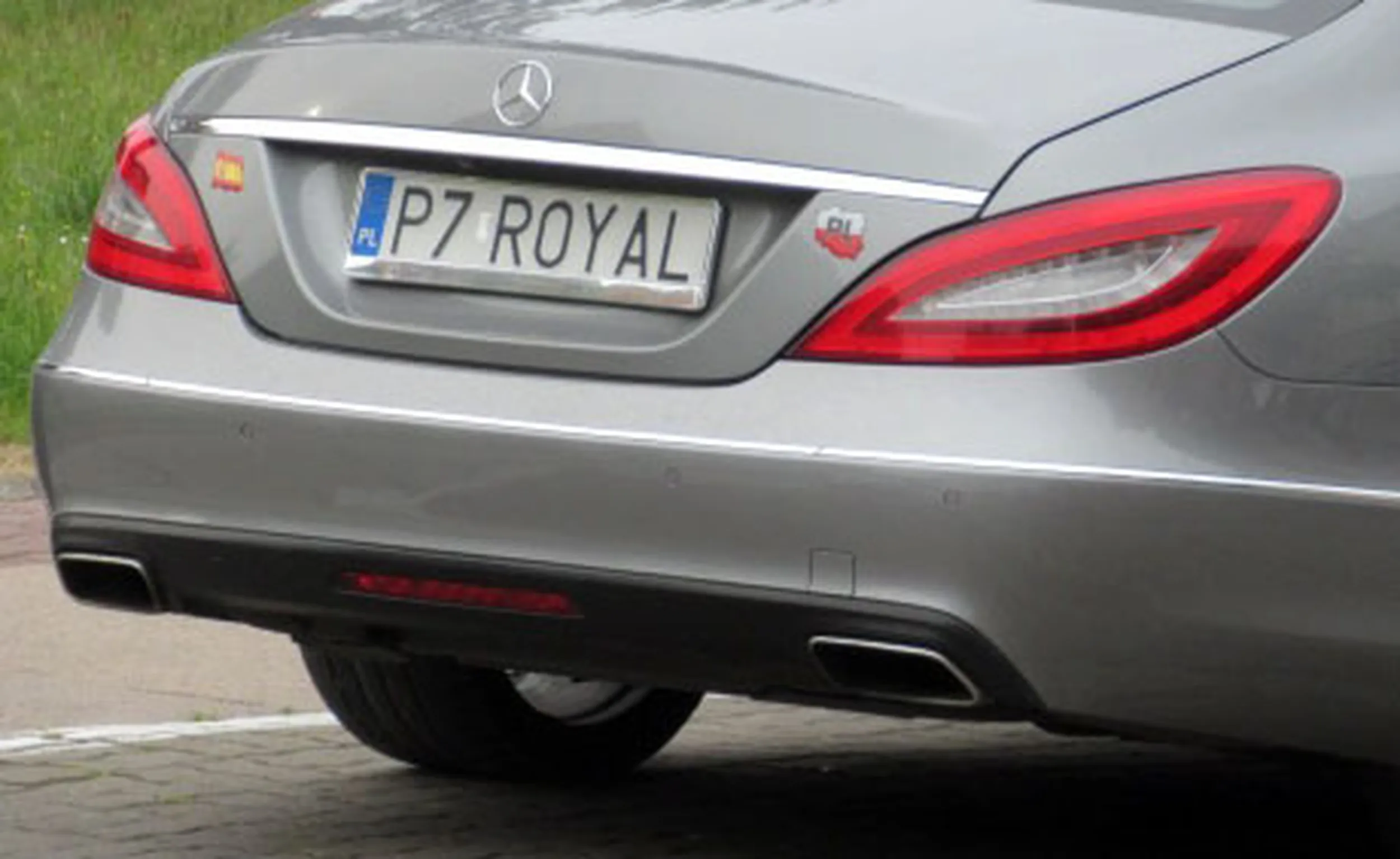 Fajny numer, blacha P7 ROYAL