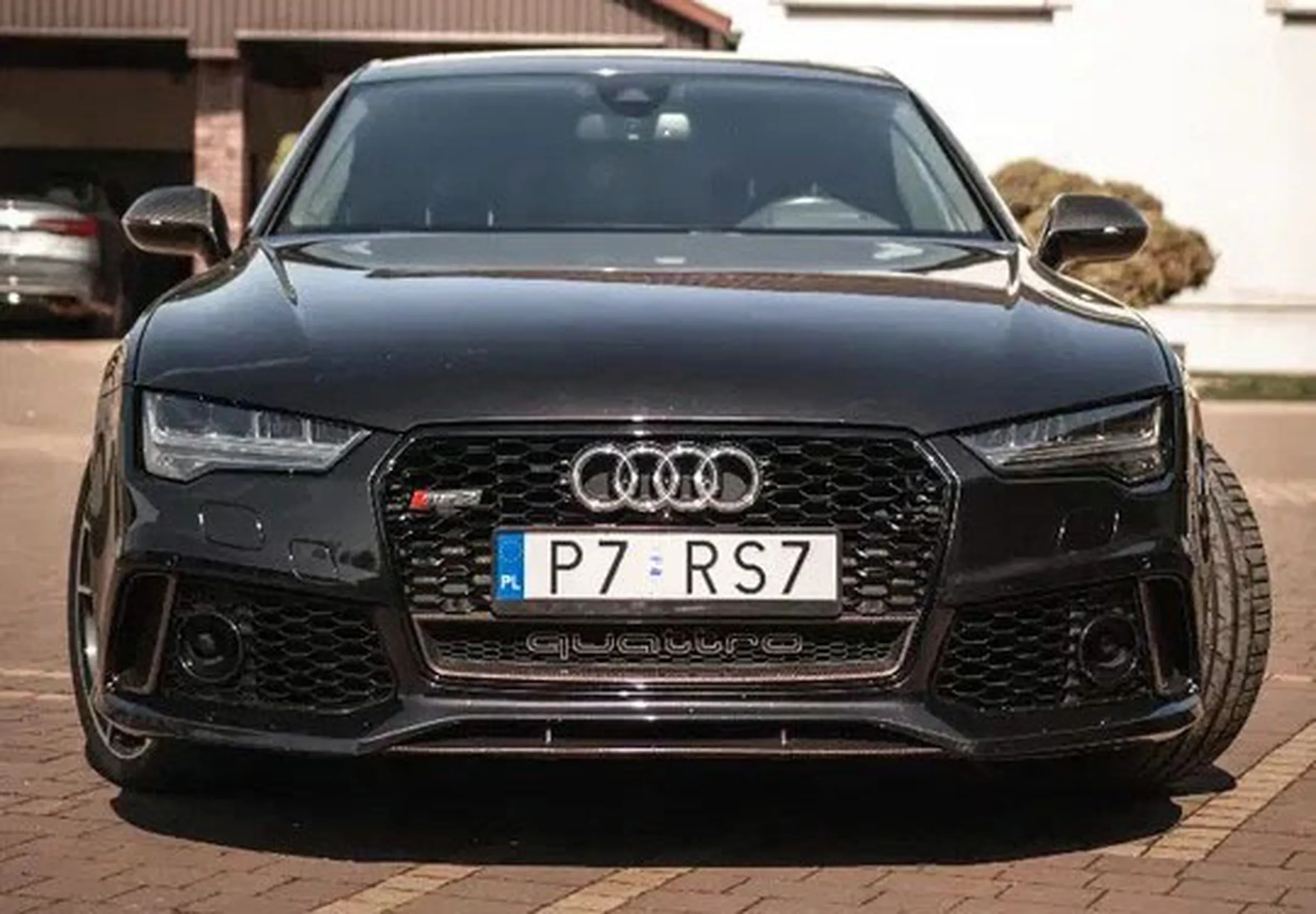 Fajny numer, blacha P7 RS7