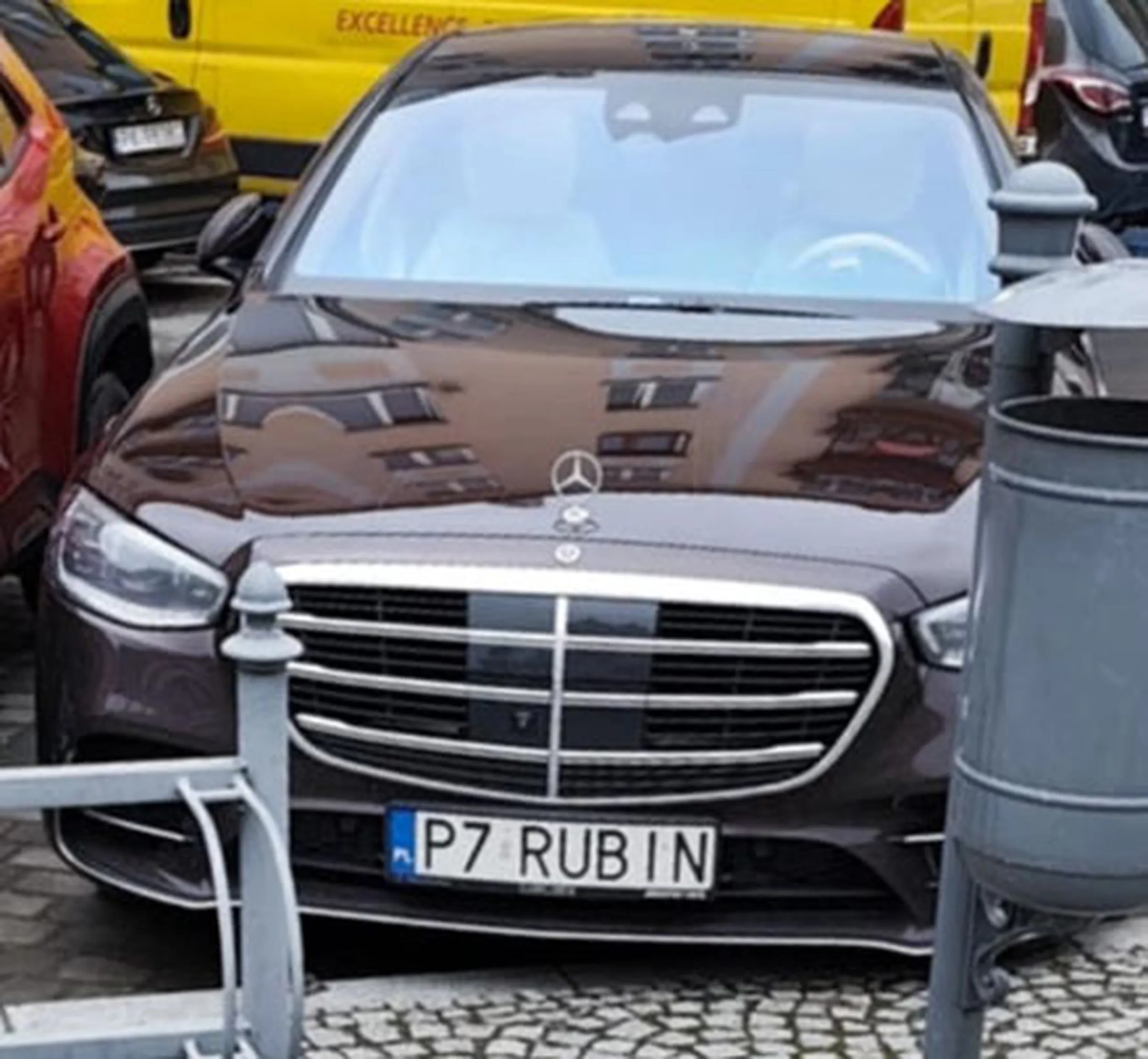 Fajny numer, blacha P7 RUBIN