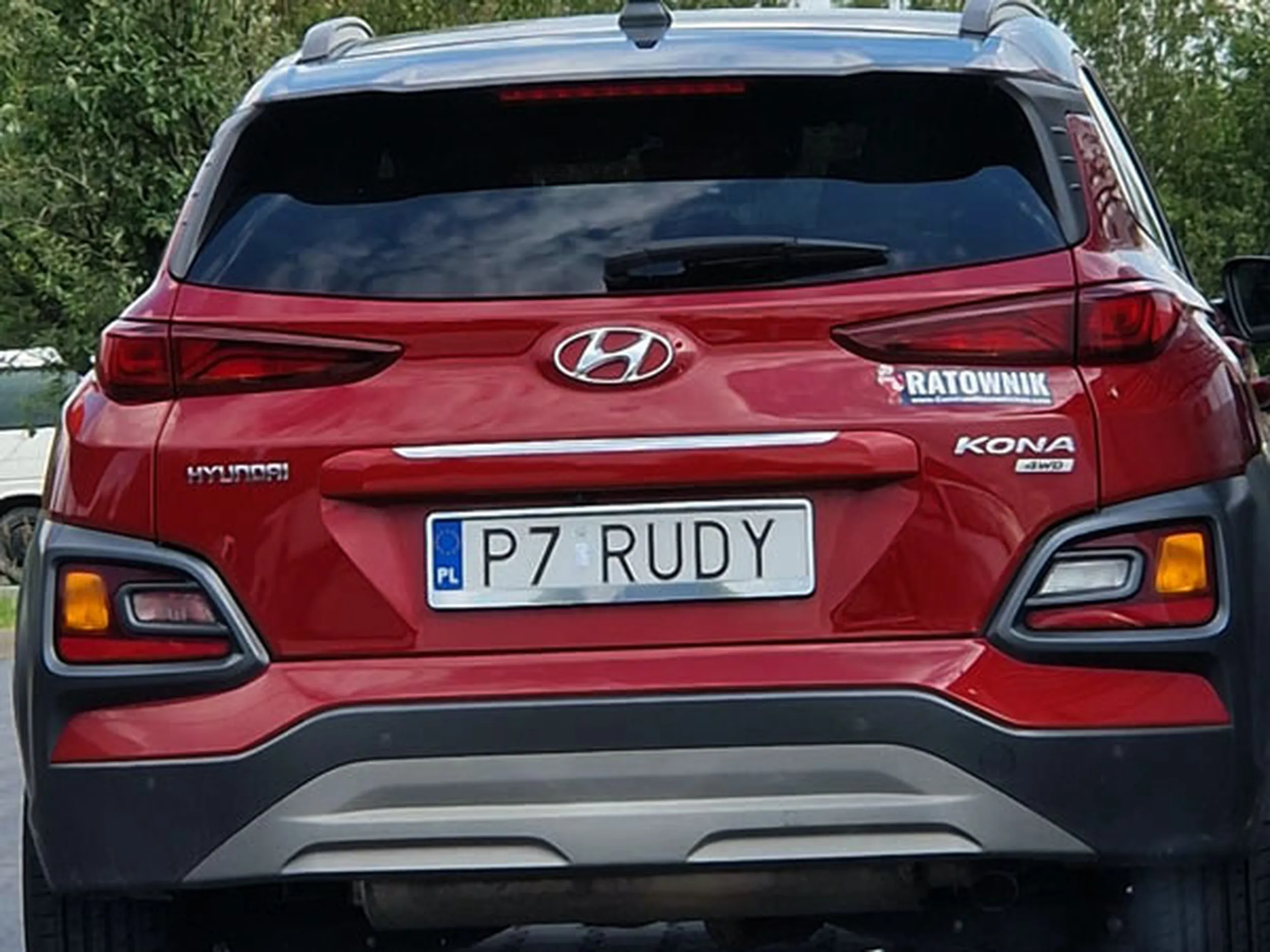 Fajny numer, blacha P7 RUDY