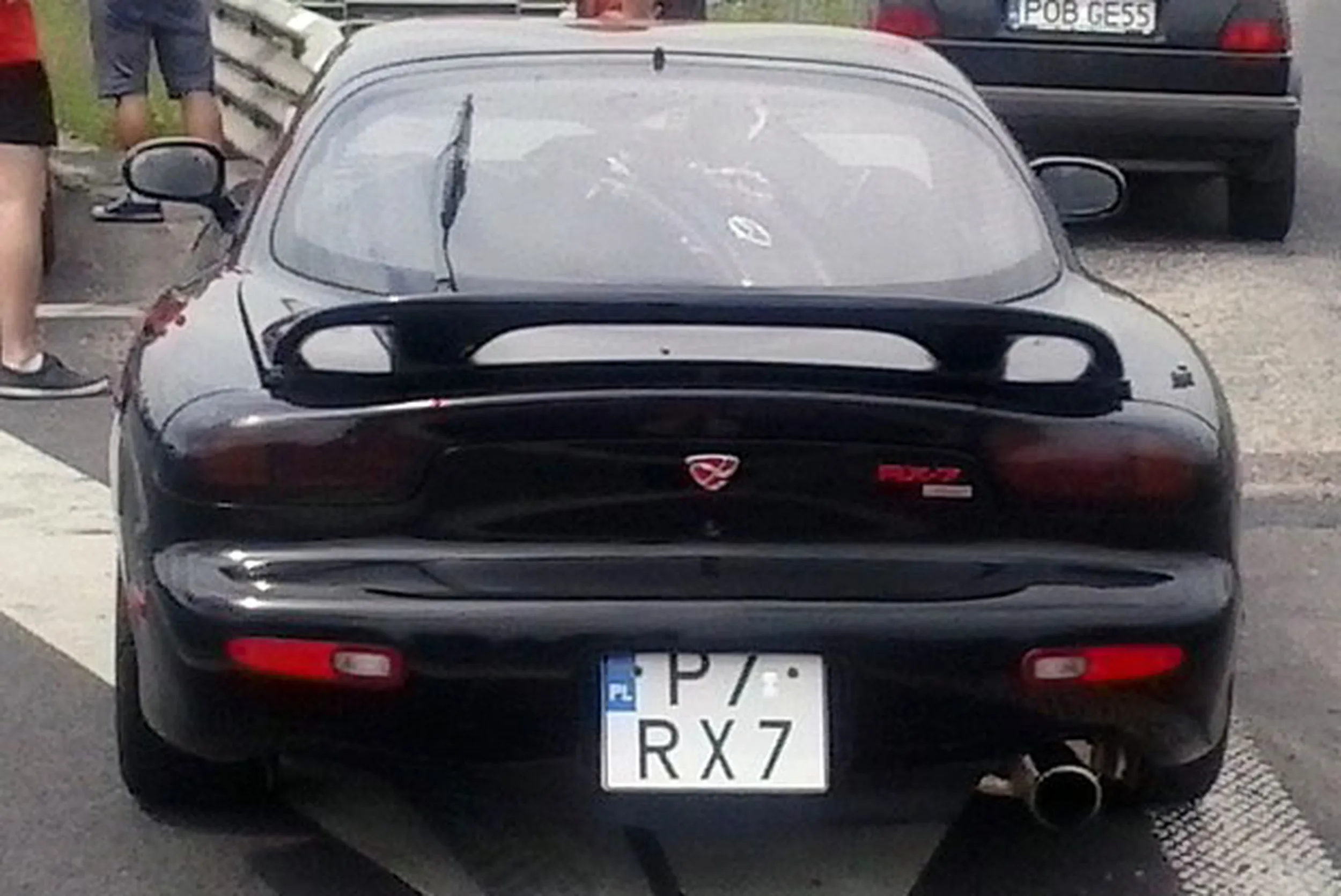 Fajny numer, blacha P7 RX7
