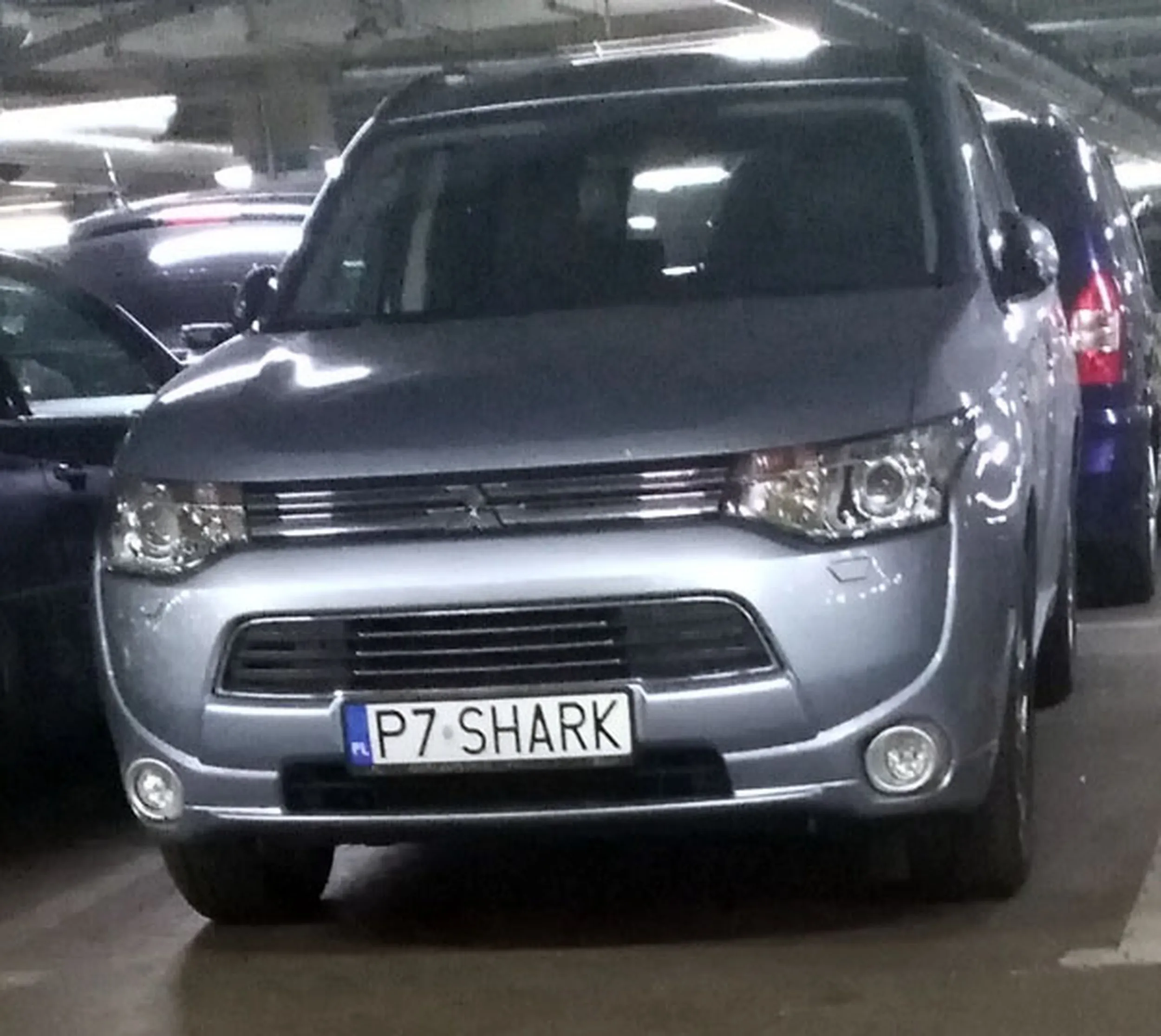 Fajny numer, blacha P7 SHARK