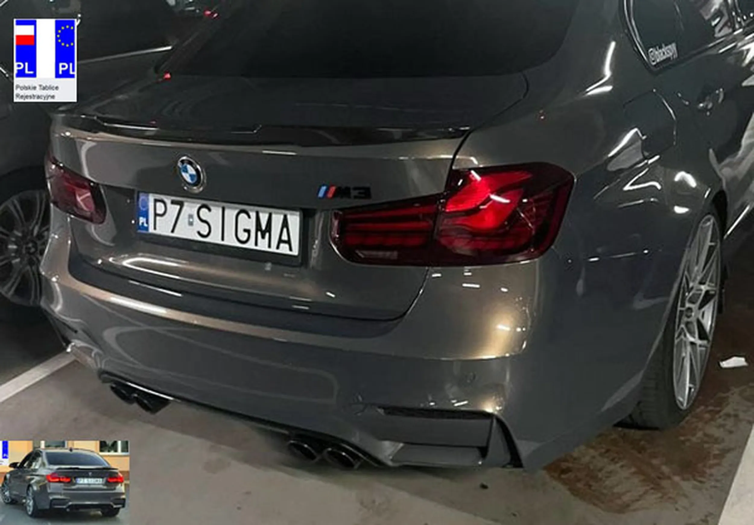 Fajny numer, blacha P7 SIGMA