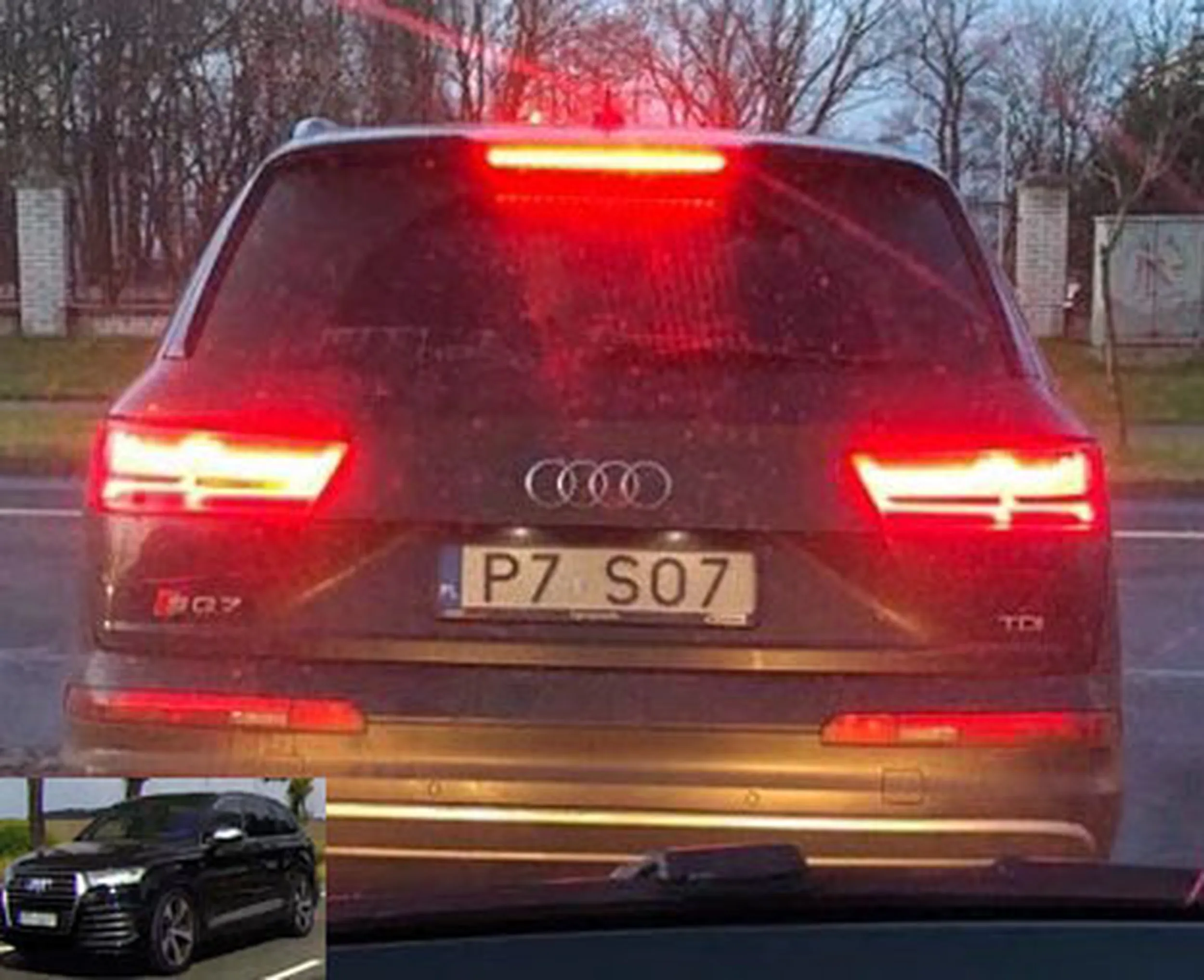 Fajny numer, blacha P7 SO7