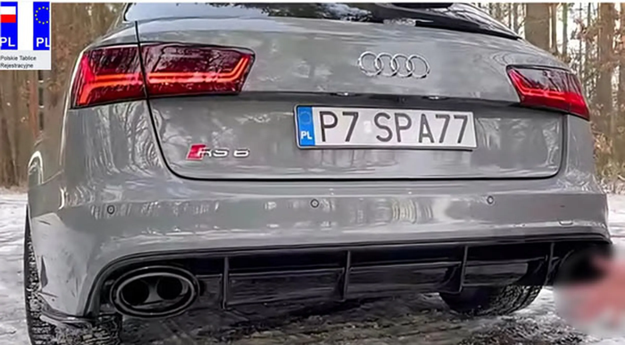 Fajny numer, blacha P7 SPA77