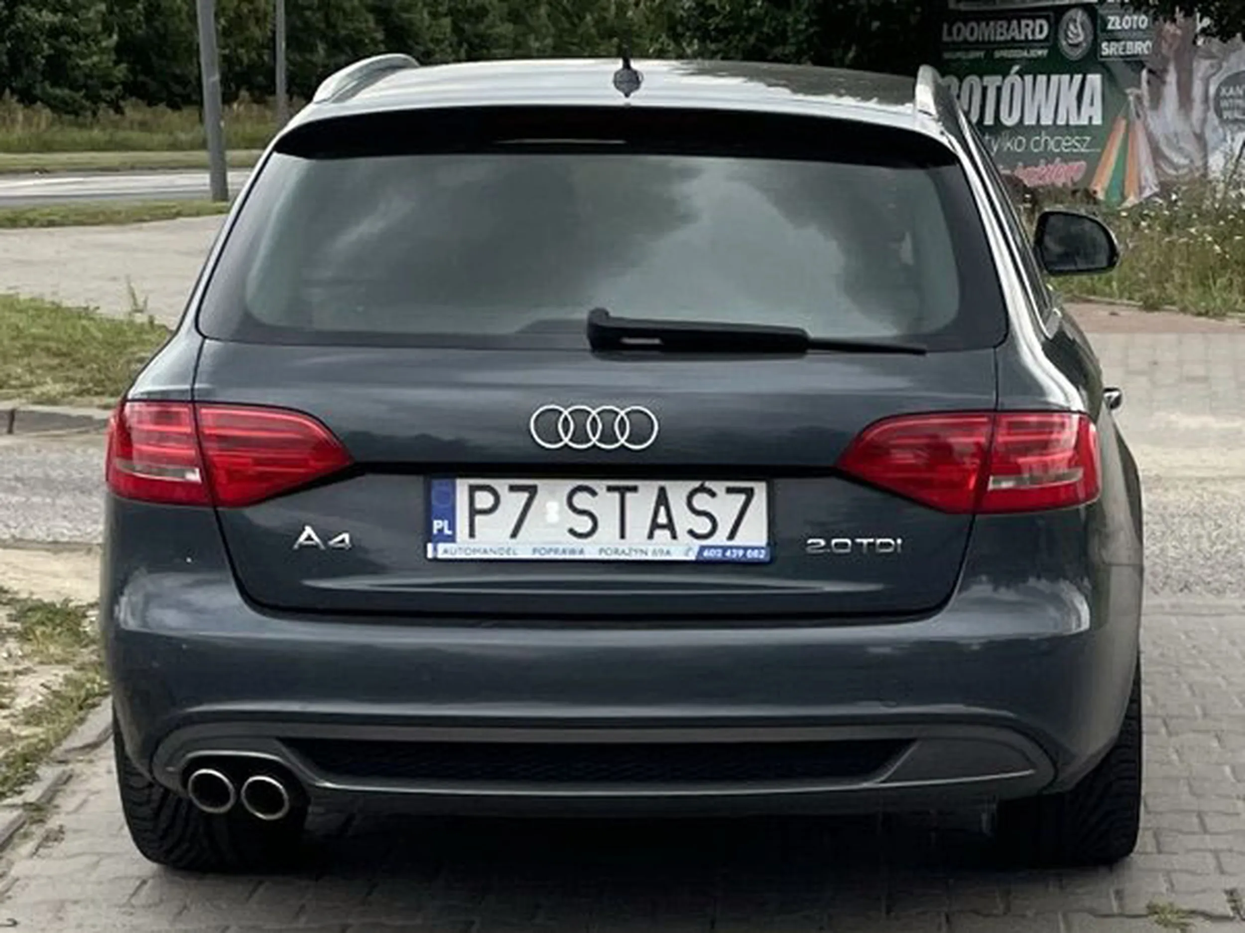 Fajny numer, blacha P7 STAS7