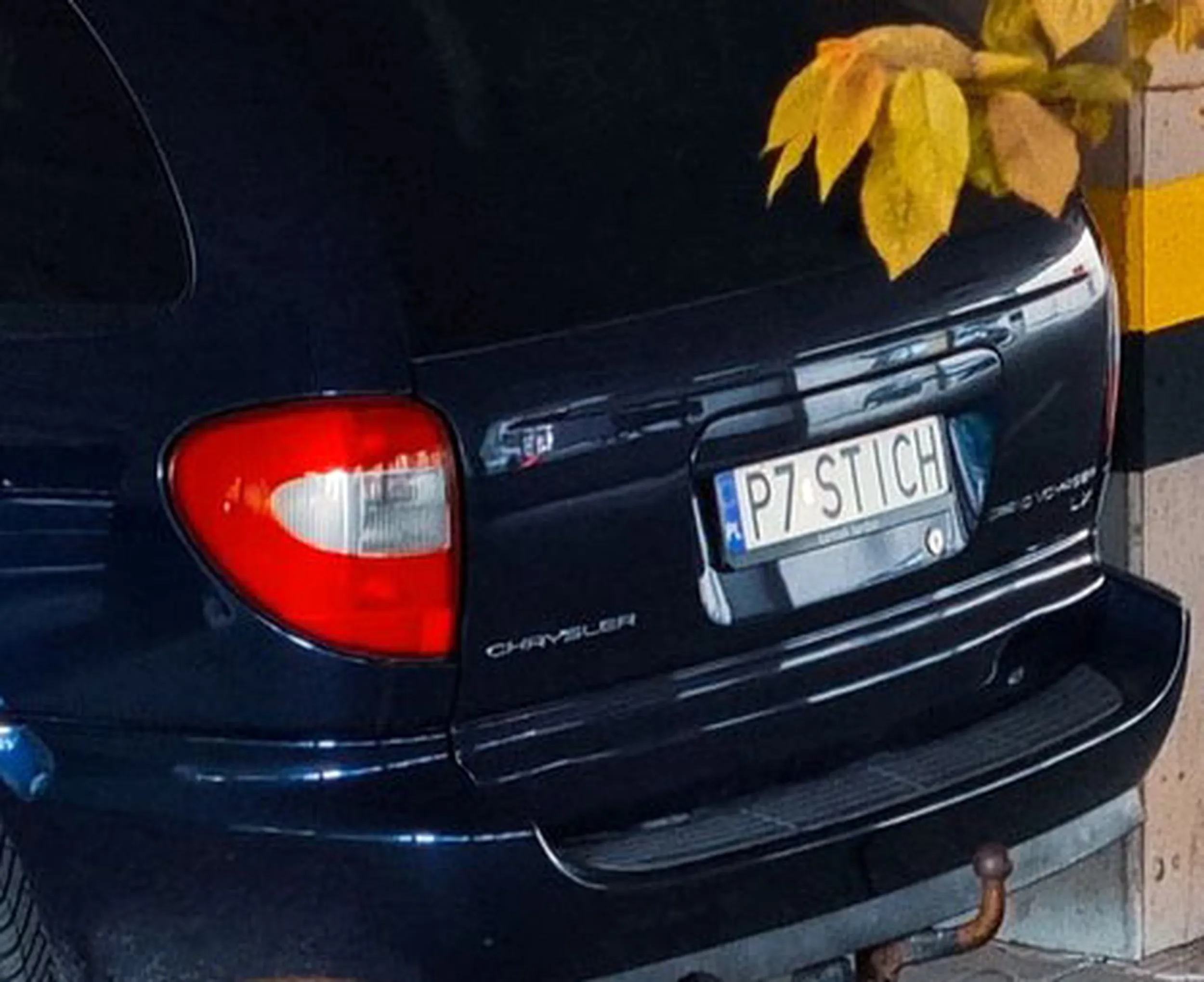 Fajny numer, blacha P7 STICH