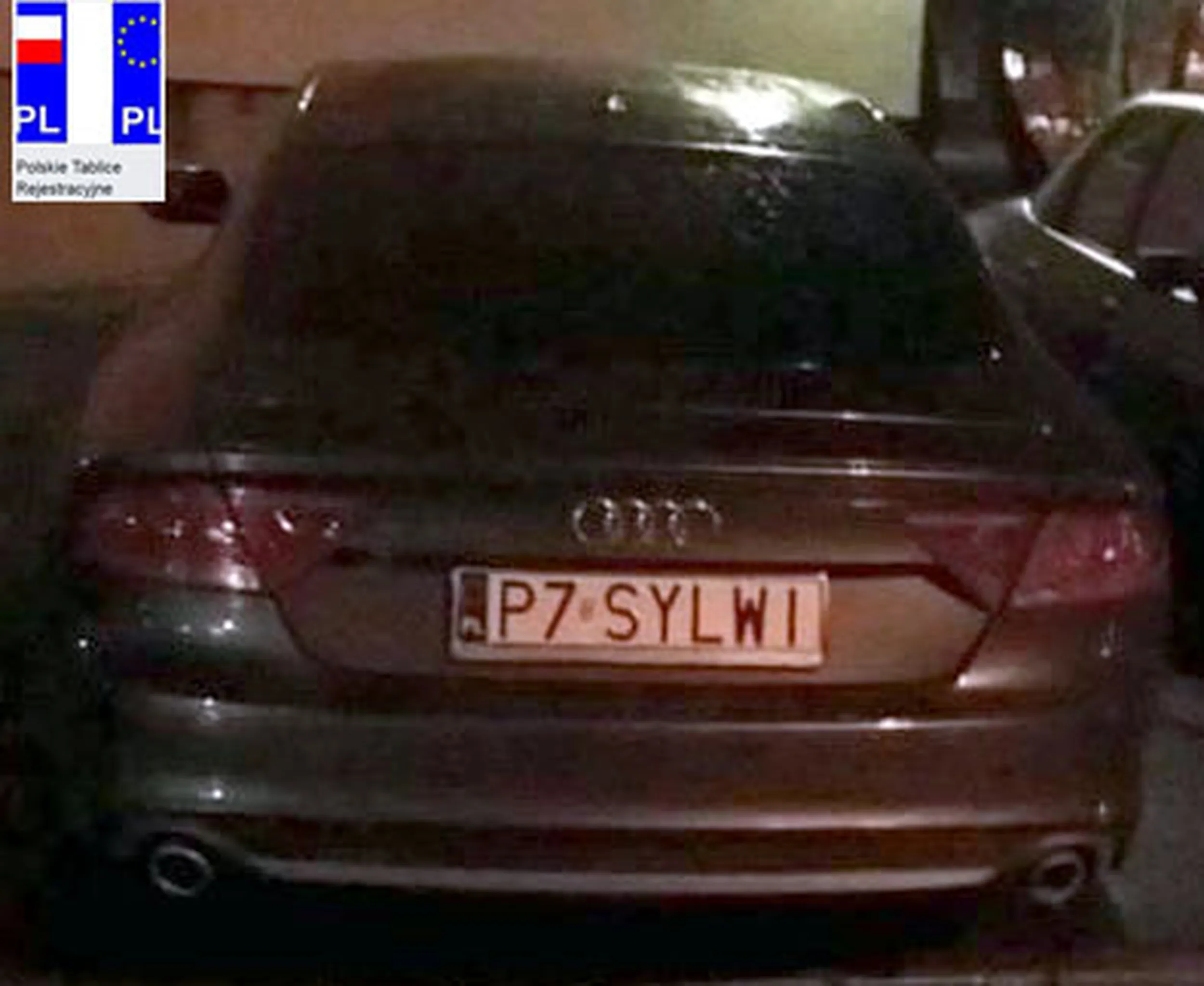 Fajny numer, blacha P7 SYLWI