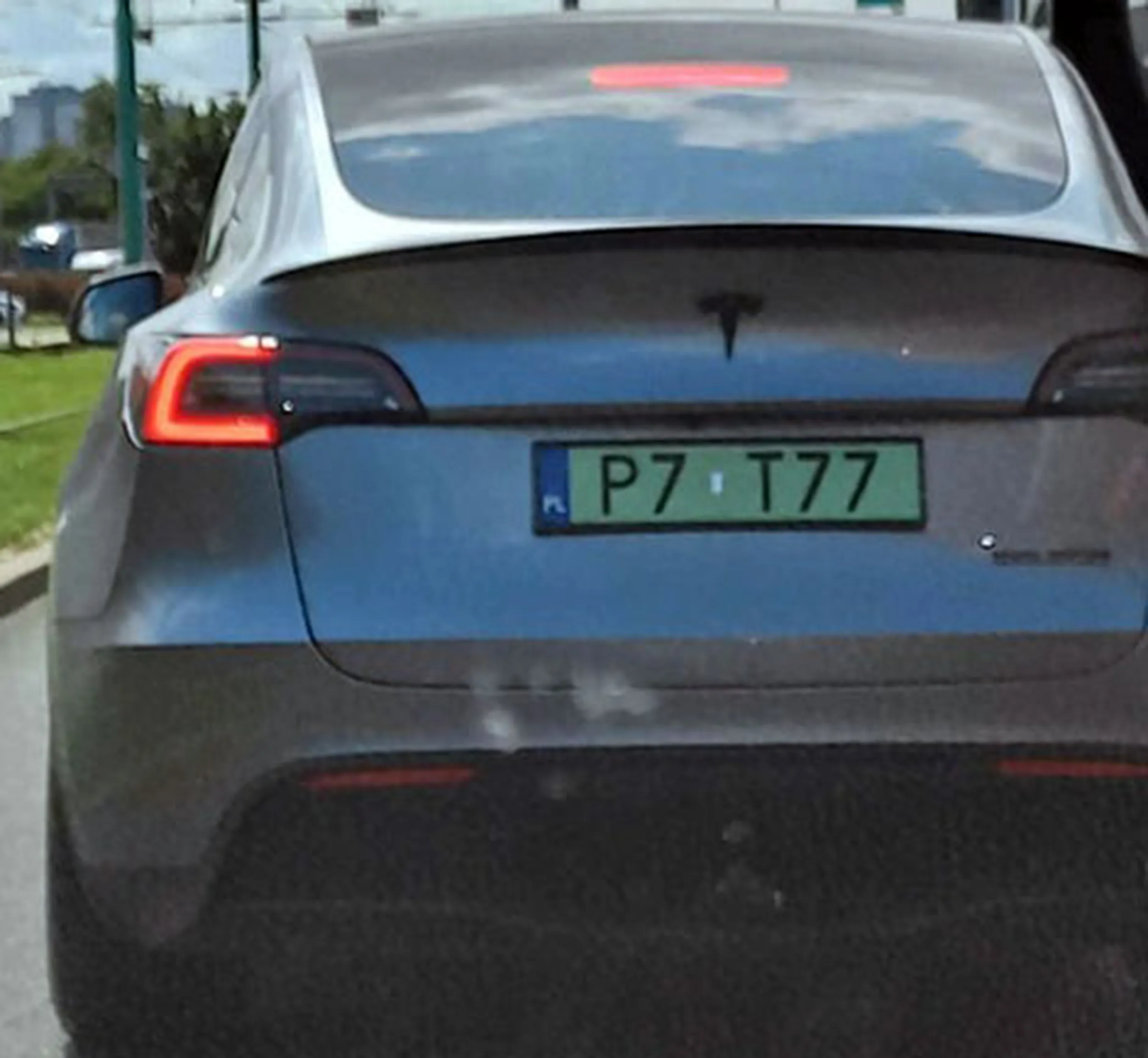 Fajny numer, blacha P7 T77