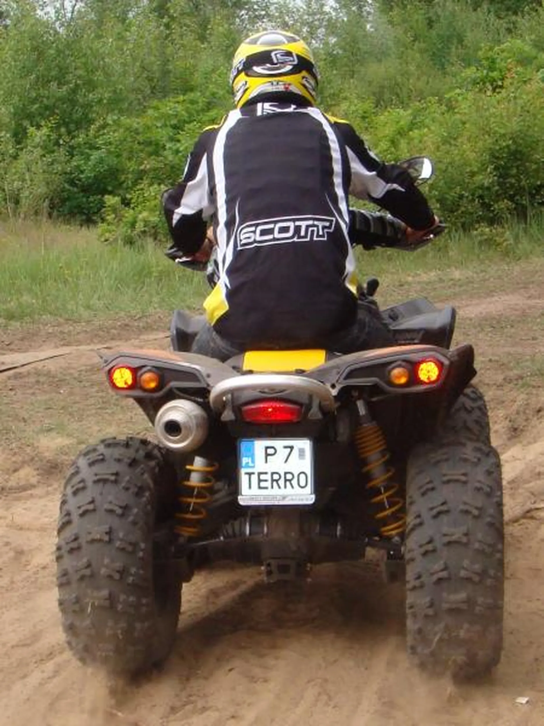 Fajny numer, blacha P7 TERRO