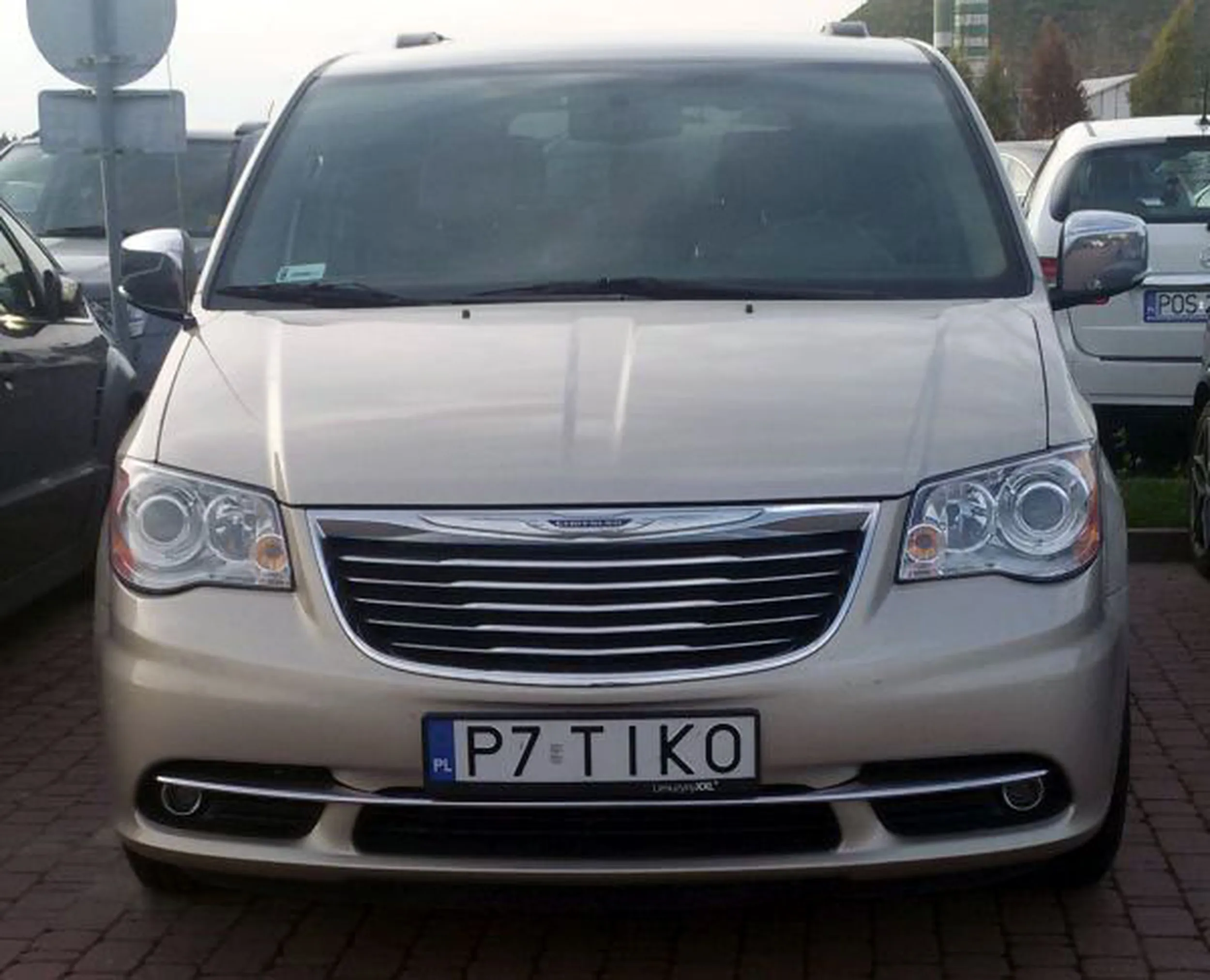 Fajny numer, blacha P7 TIKO