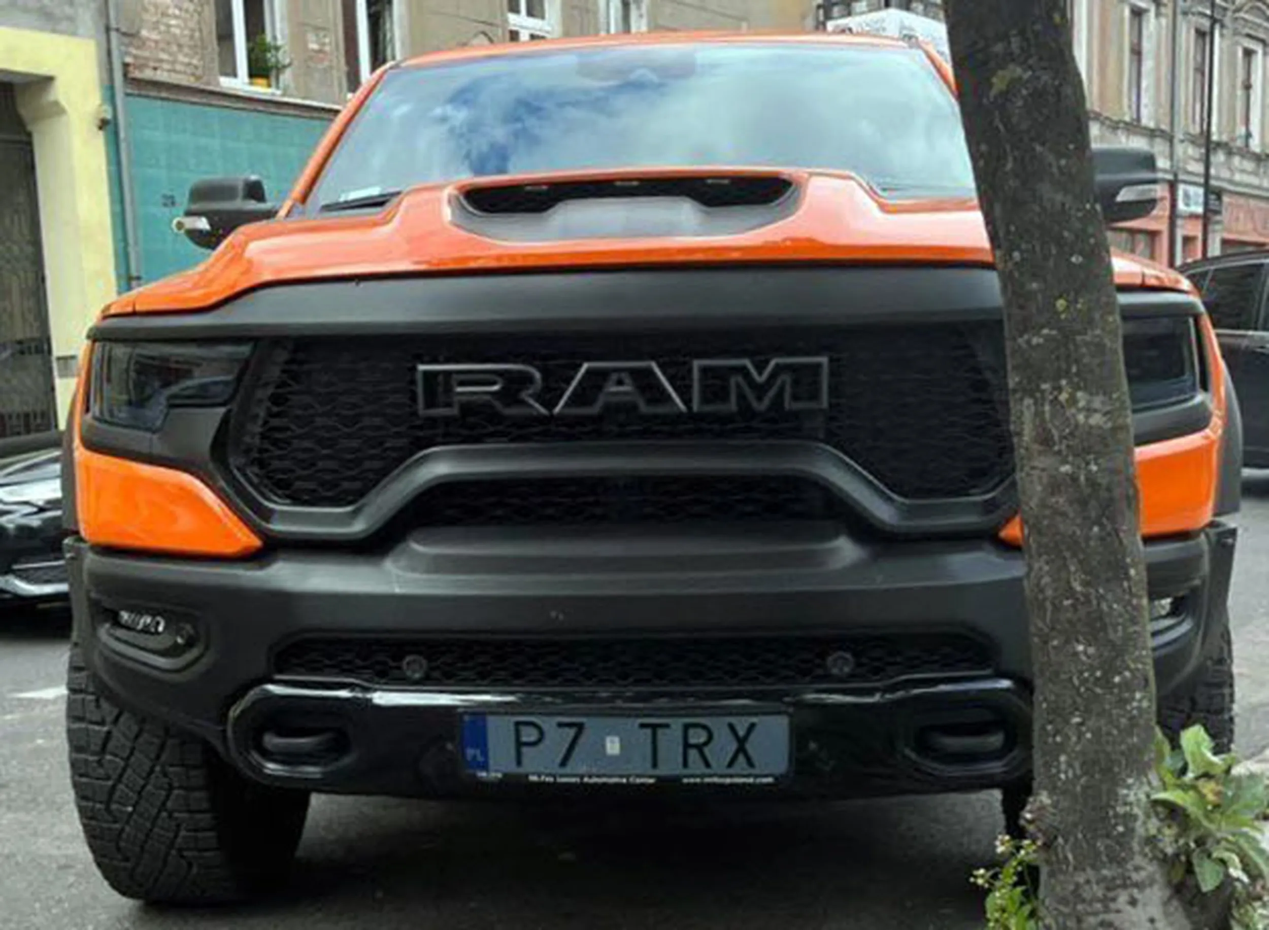 Fajny numer, blacha P7 TRX