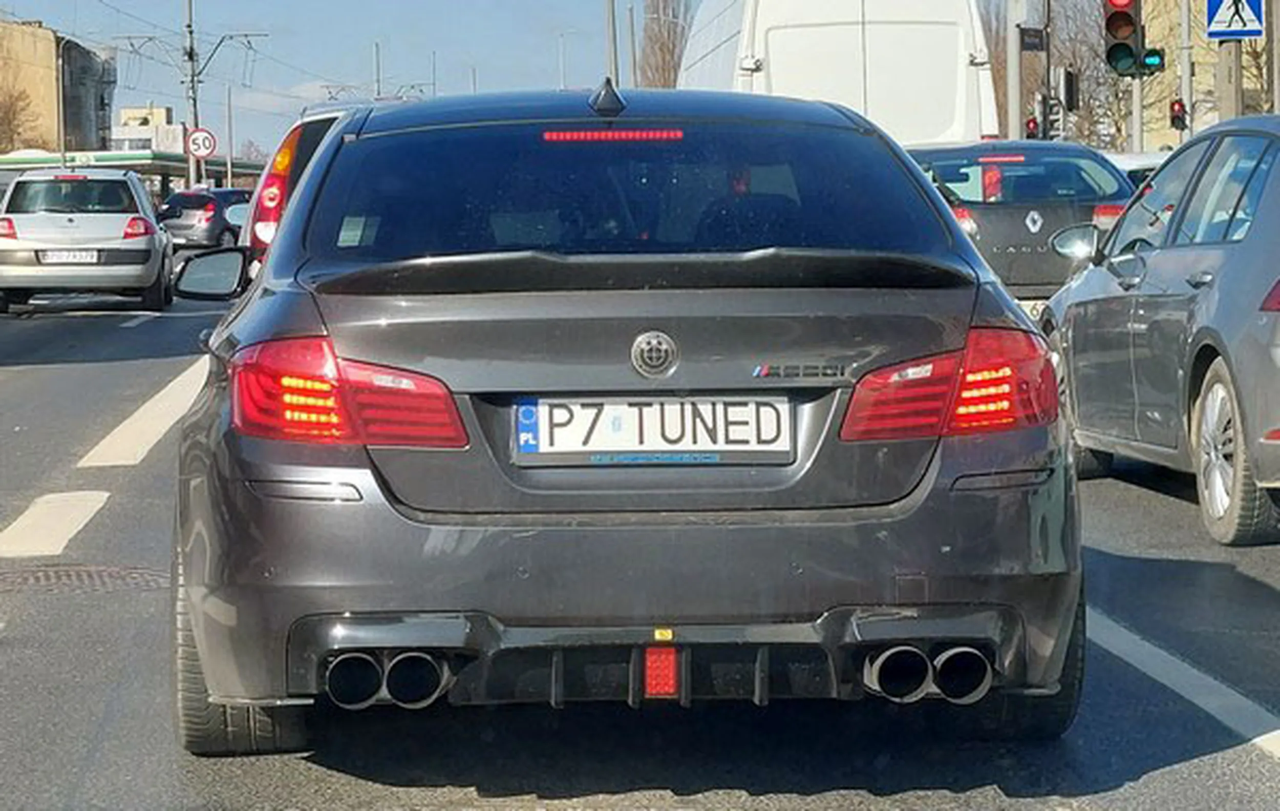 Fajny numer, blacha P7 TUNED