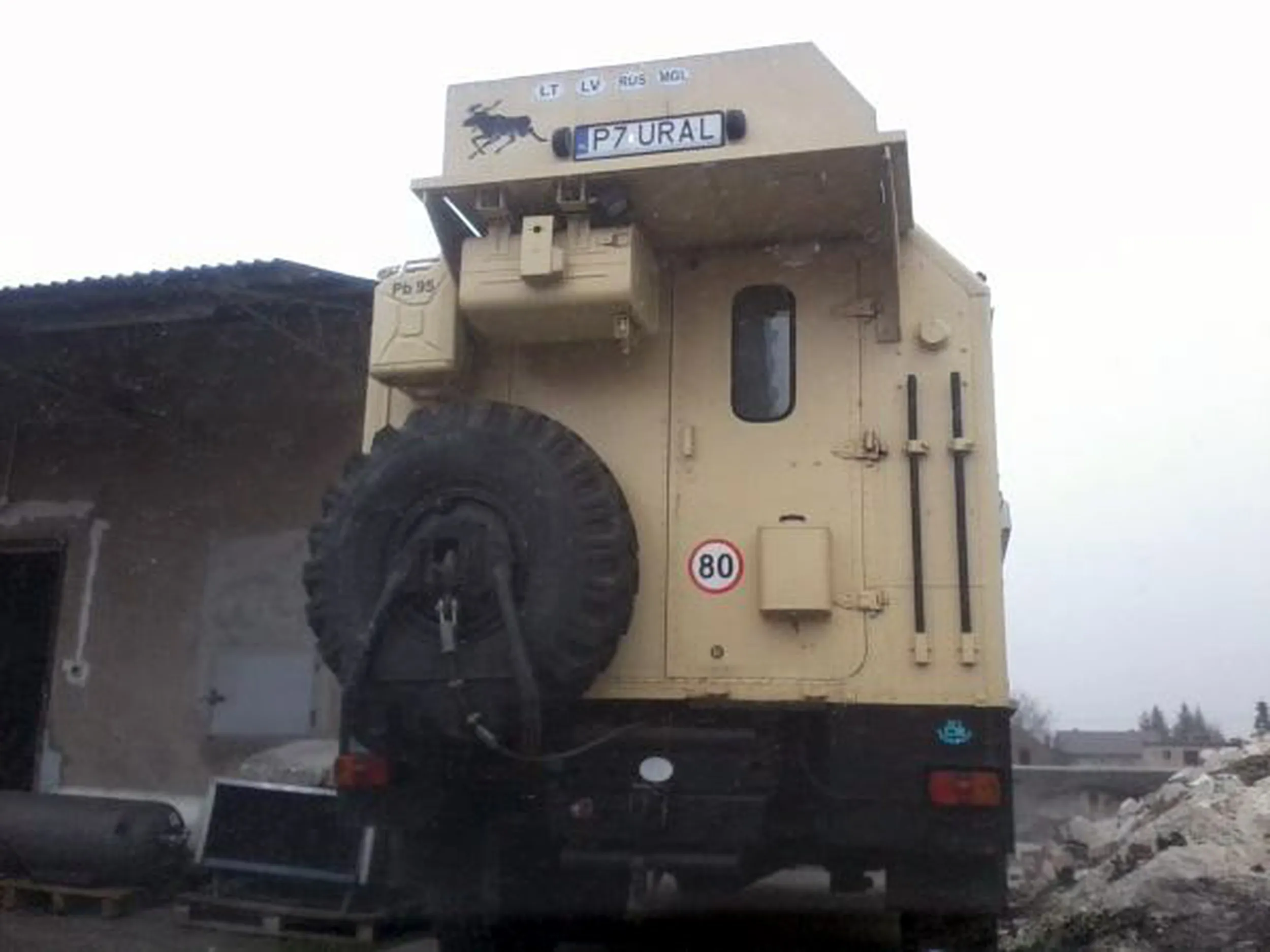 Fajny numer, blacha P7 URAL