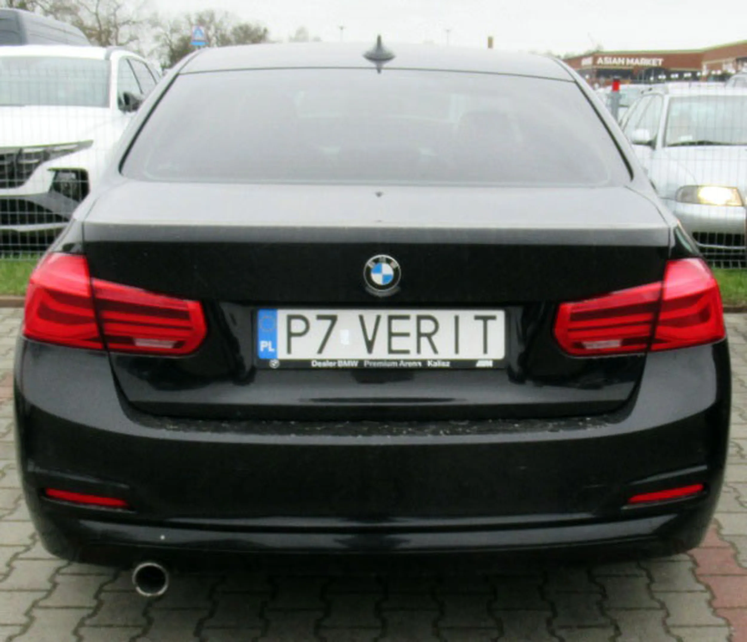 Fajny numer, blacha P7 VERIT