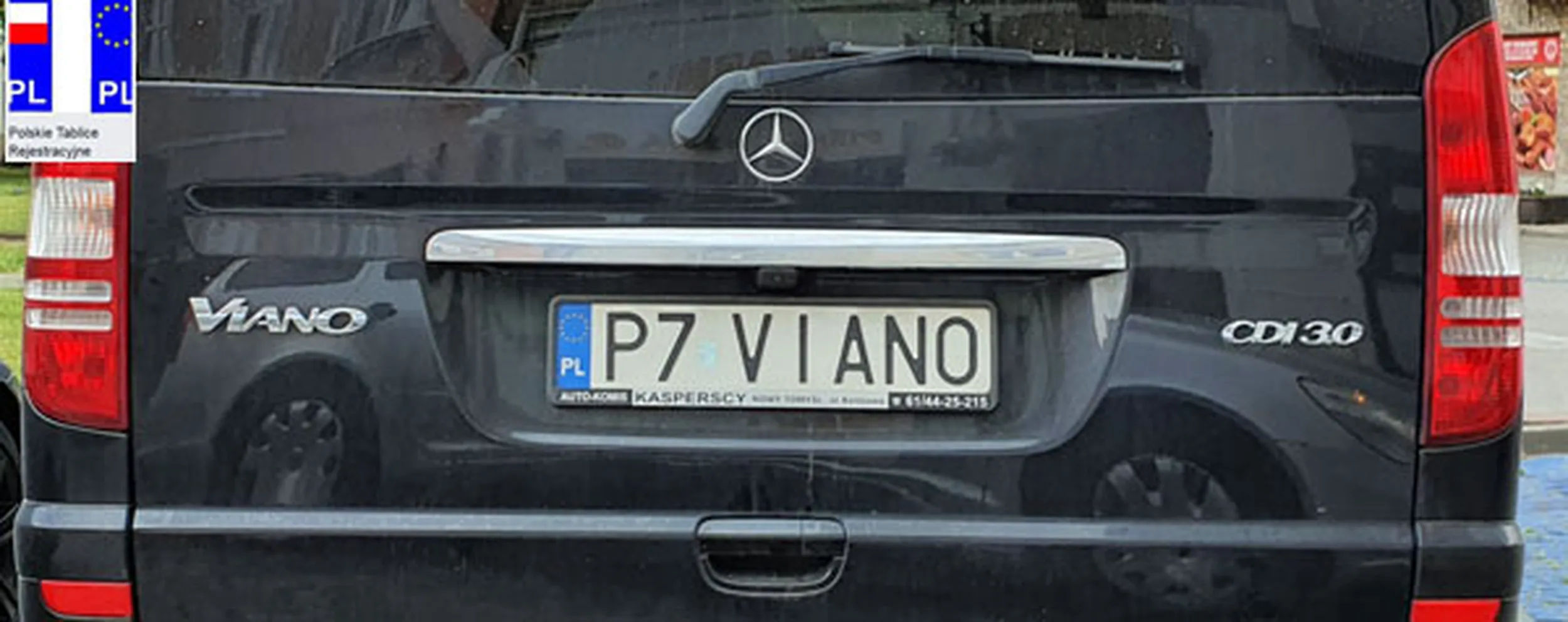 Fajny numer, blacha P7 VIANO
