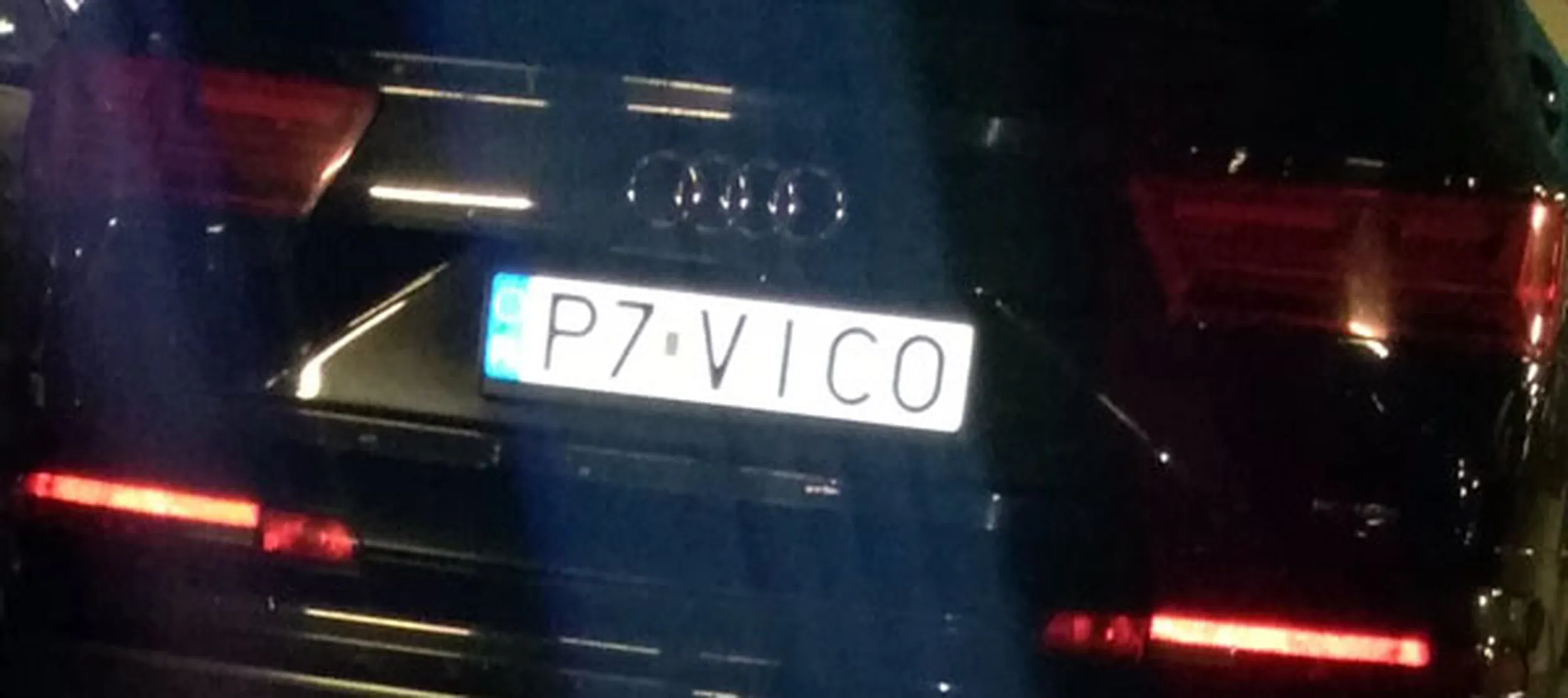 Fajny numer, blacha P7 VICO