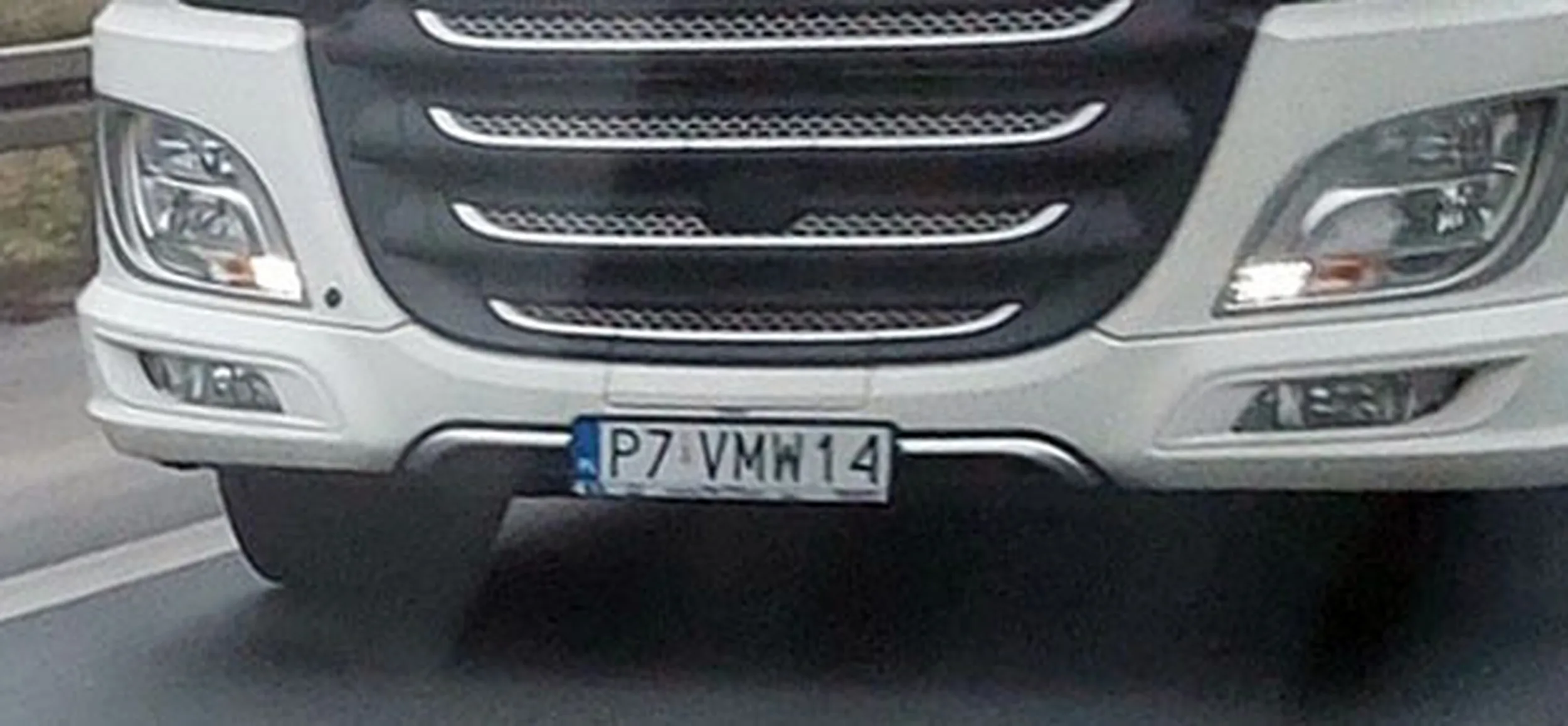 Fajny numer, blacha P7 VMW14