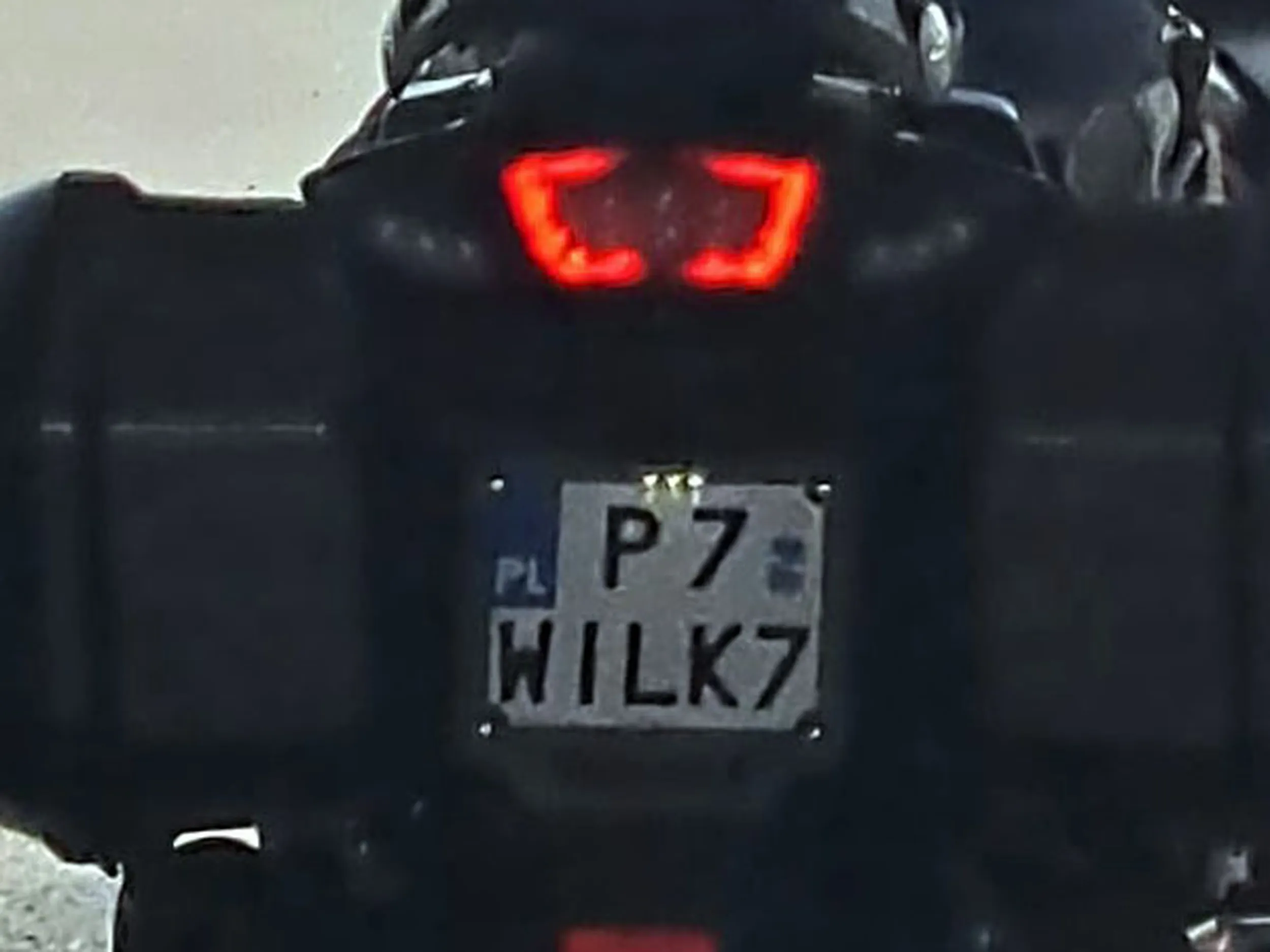 Fajny numer, blacha P7 WILK7