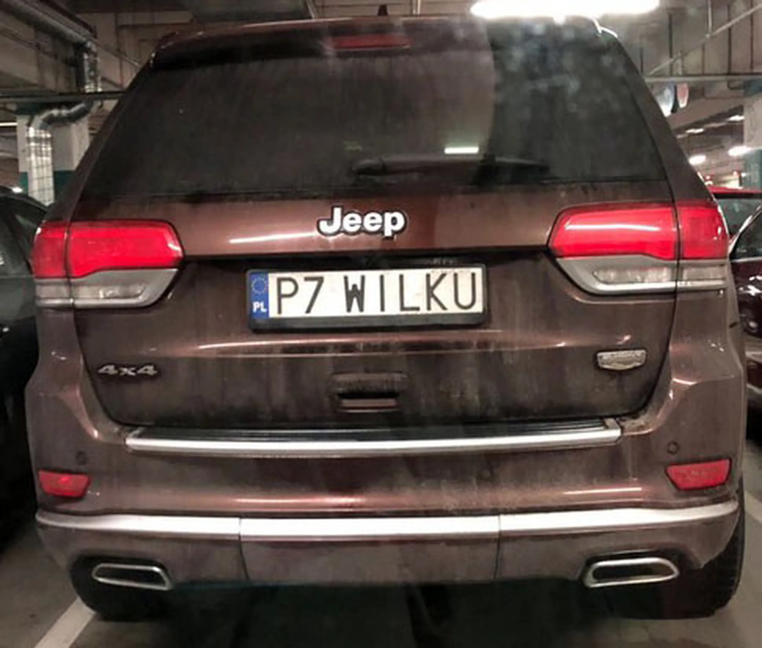 Fajny numer, blacha P7 WILKU