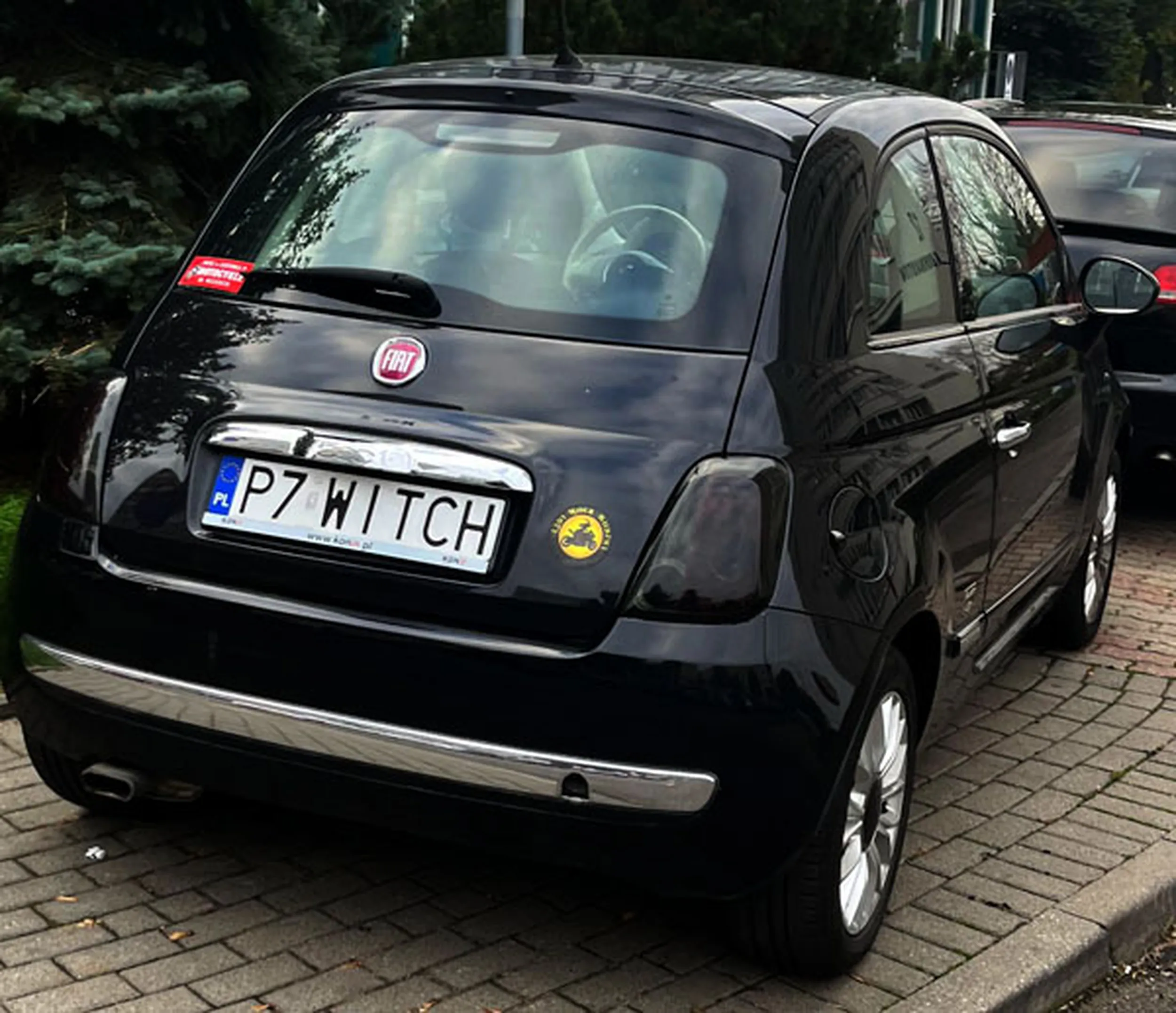 Fajny numer, blacha P7 WITCH