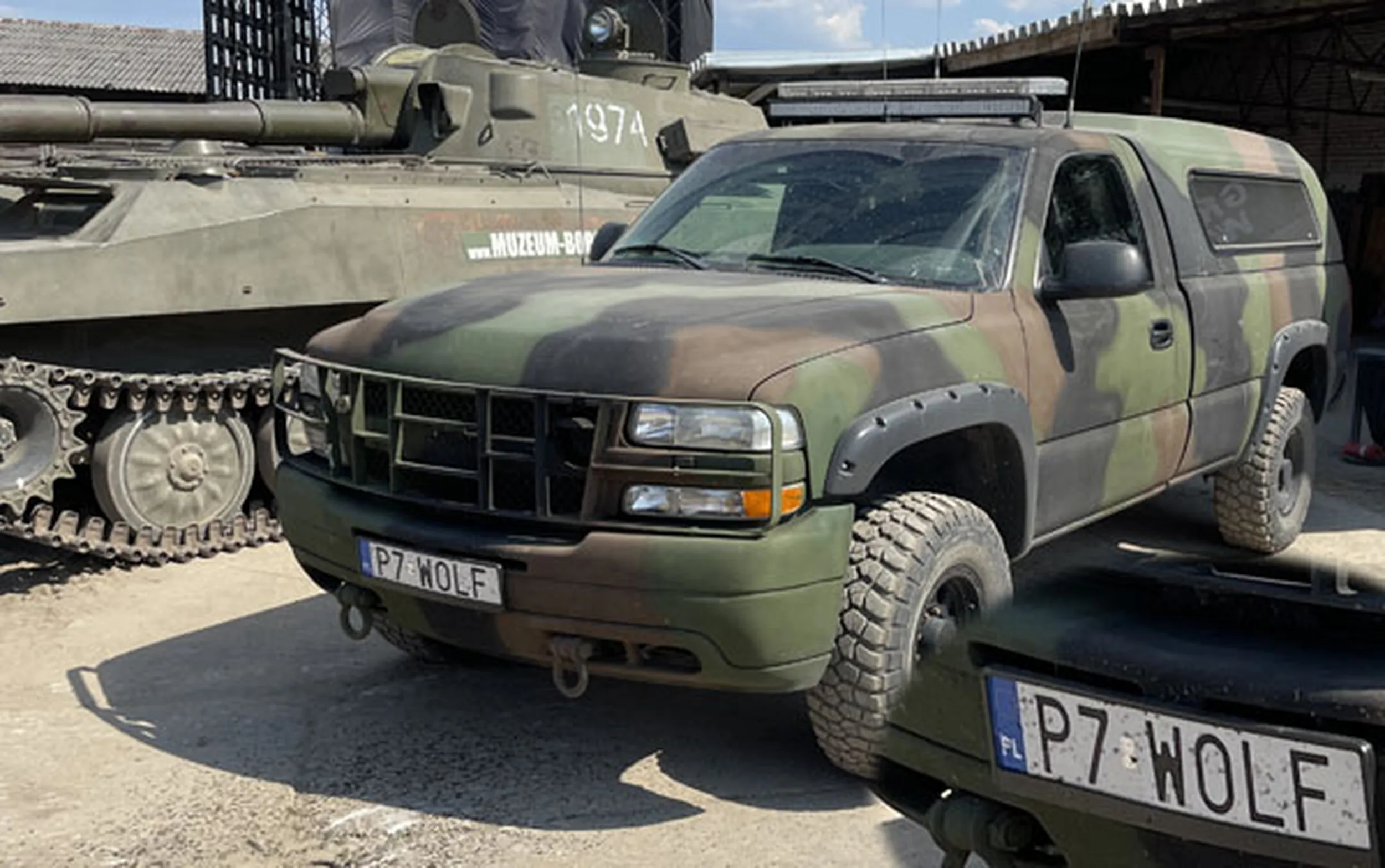 Fajny numer, blacha P7 WOLF