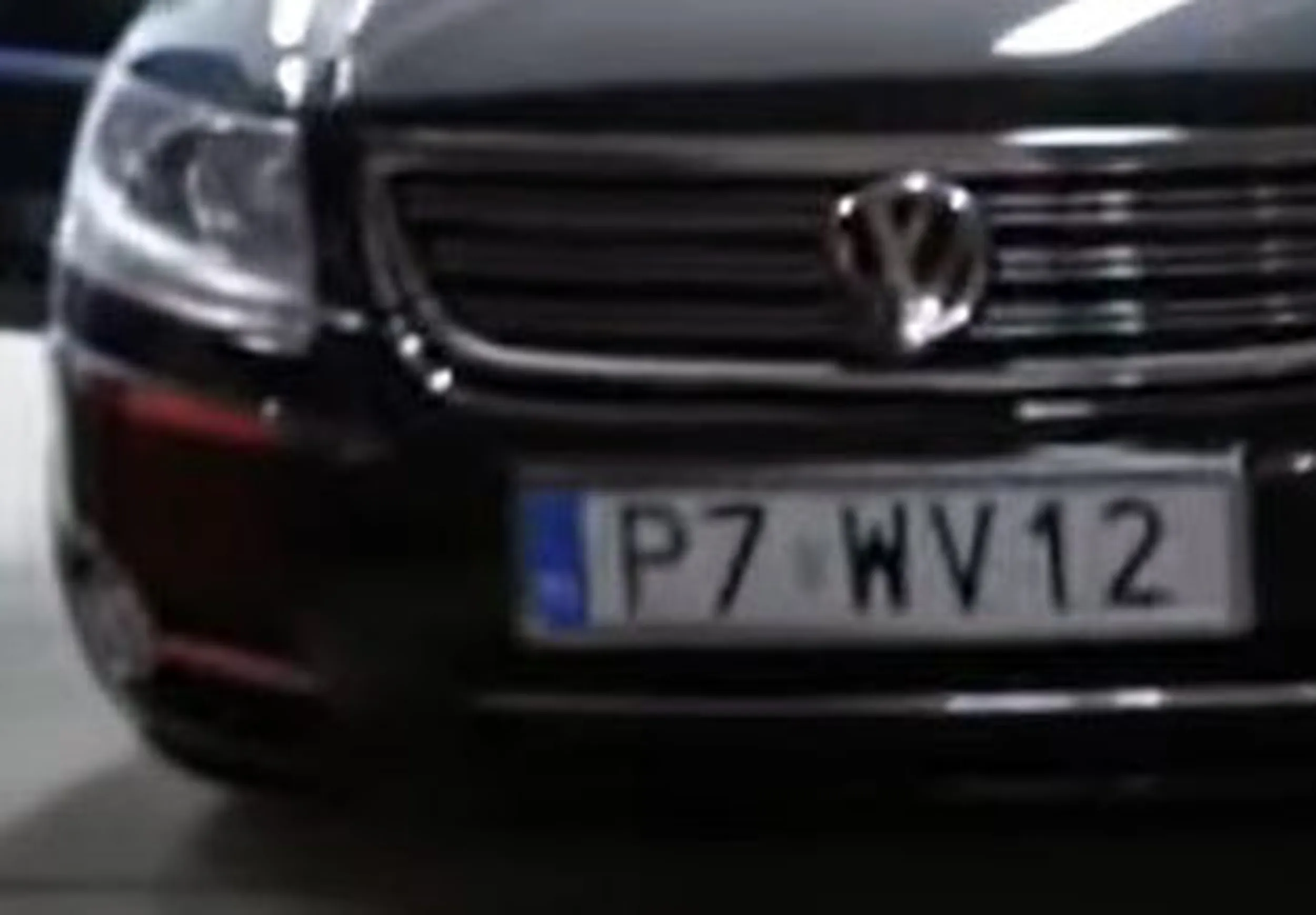 Fajny numer, blacha P7 WV12