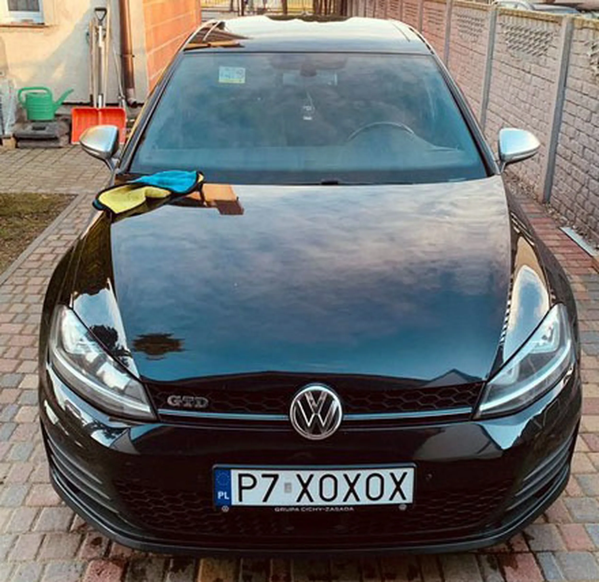 Fajny numer, blacha P7 XOXOX