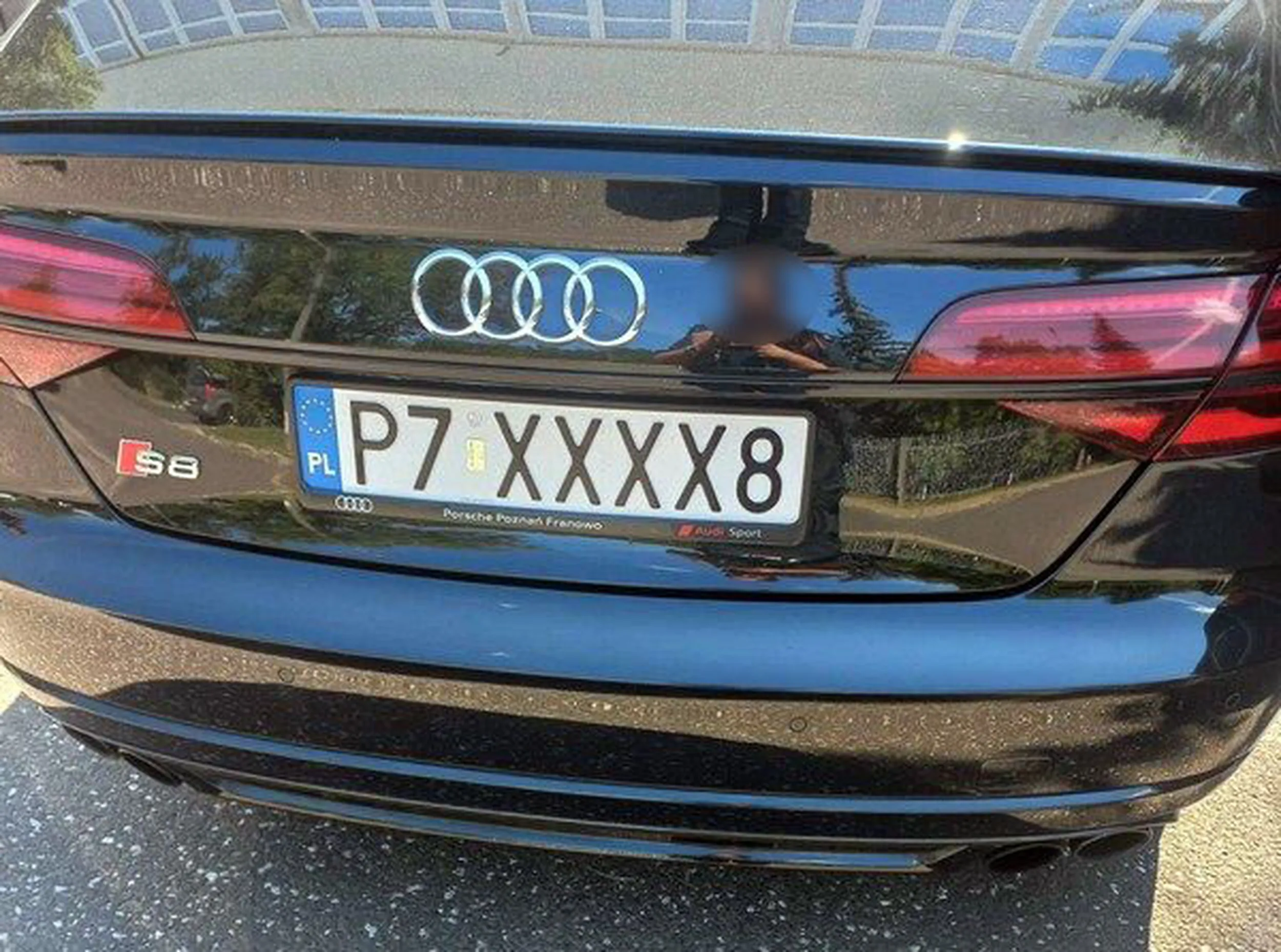 Fajny numer, blacha P7 XXXX8