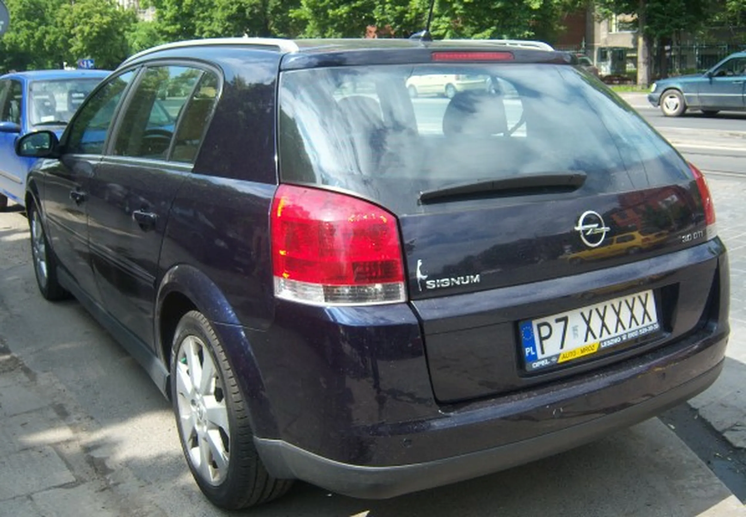 Fajny numer, blacha P7 XXXXX