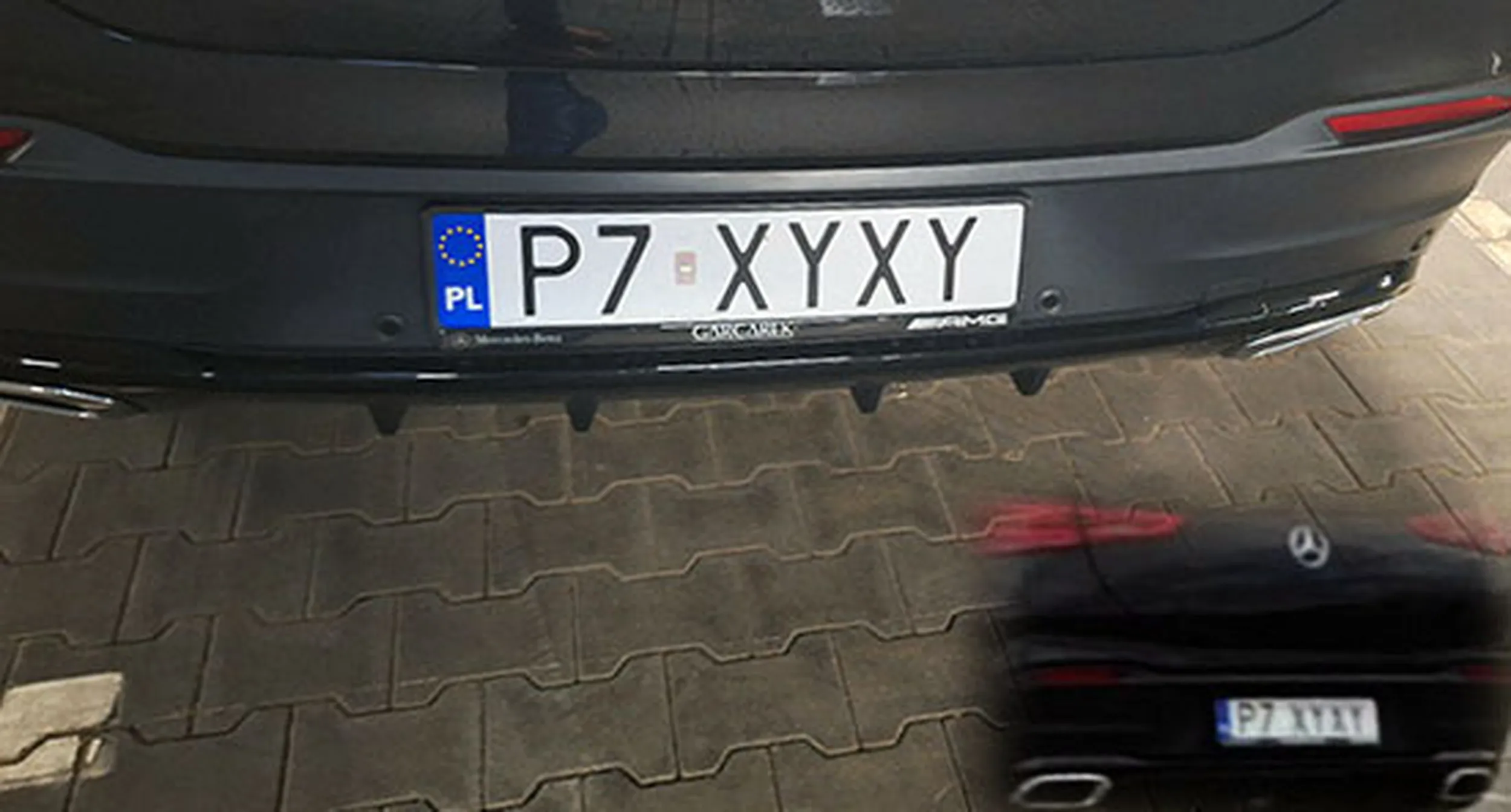 Fajny numer, blacha P7 XYXY