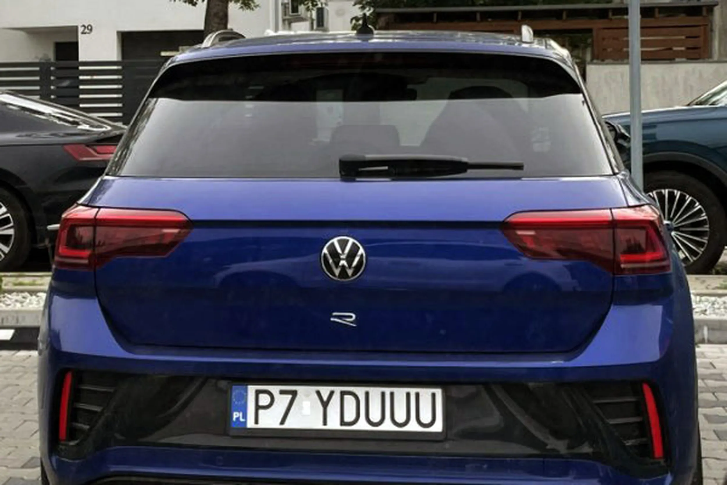 Fajny numer, blacha P7 YDUUU