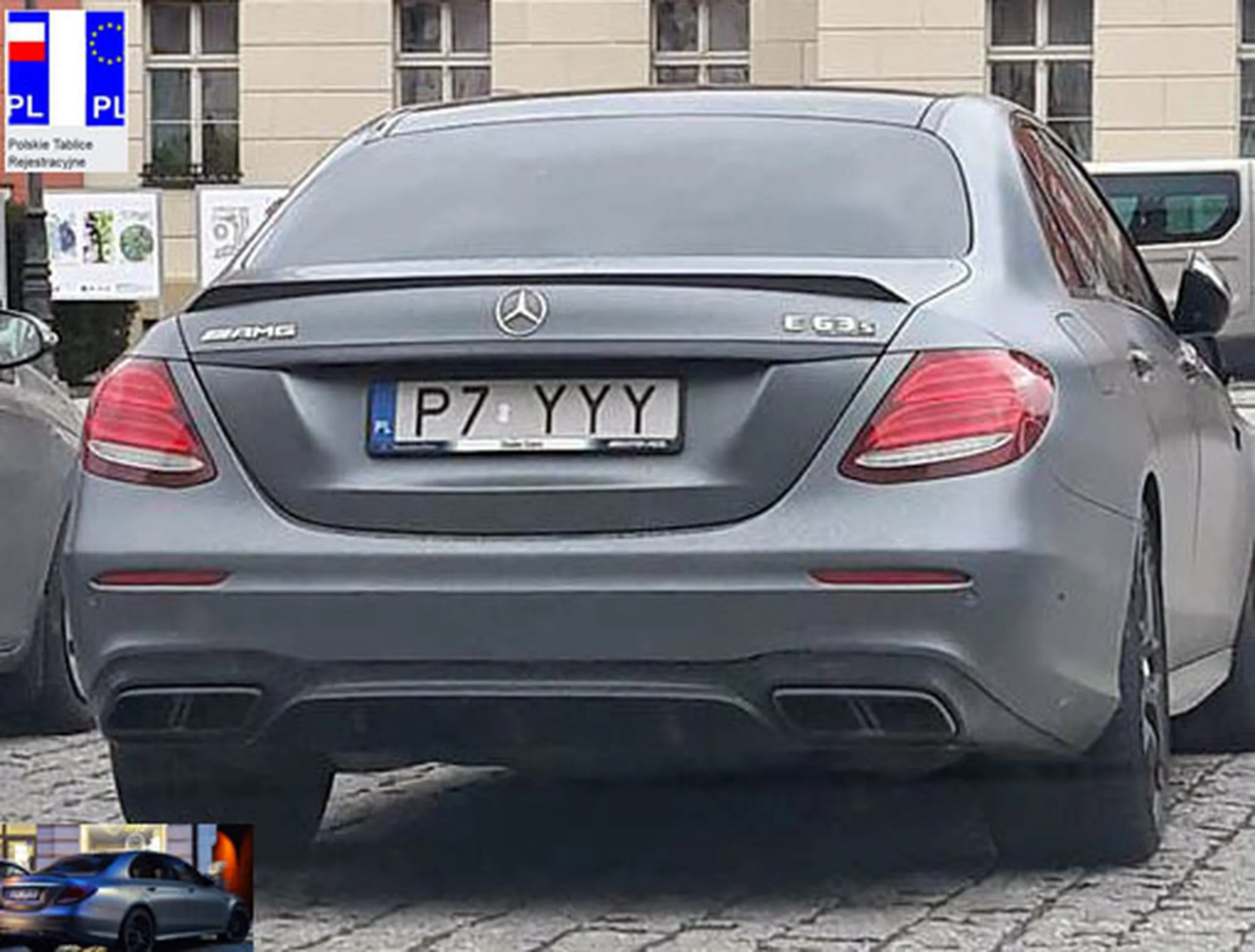 Fajny numer, blacha P7 YYY