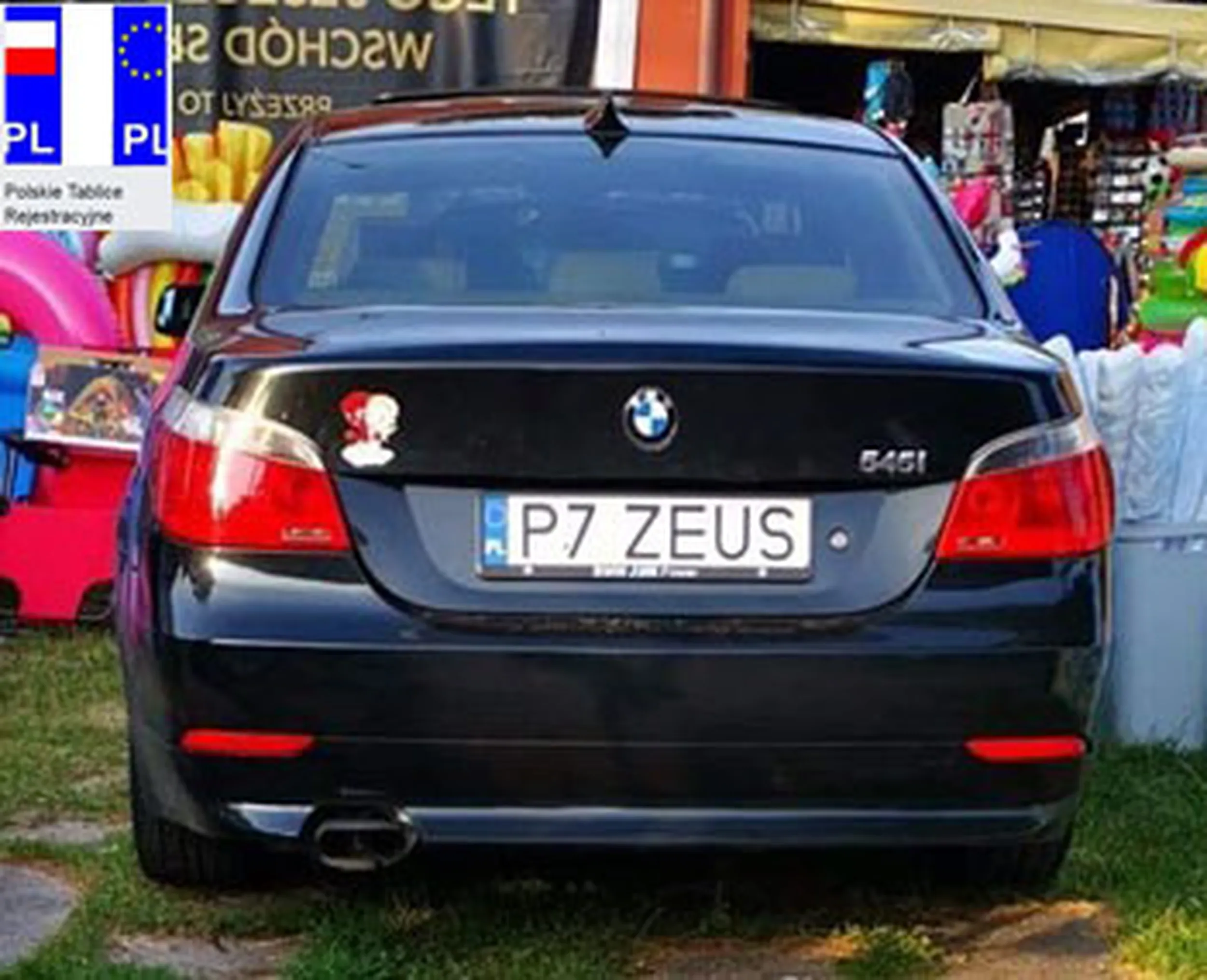 Fajny numer, blacha P7 ZEUS