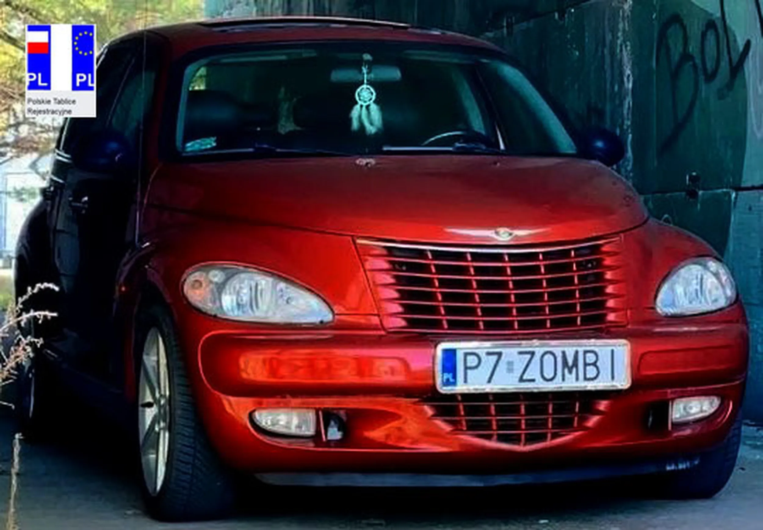 Fajny numer, blacha P7 ZOMBI