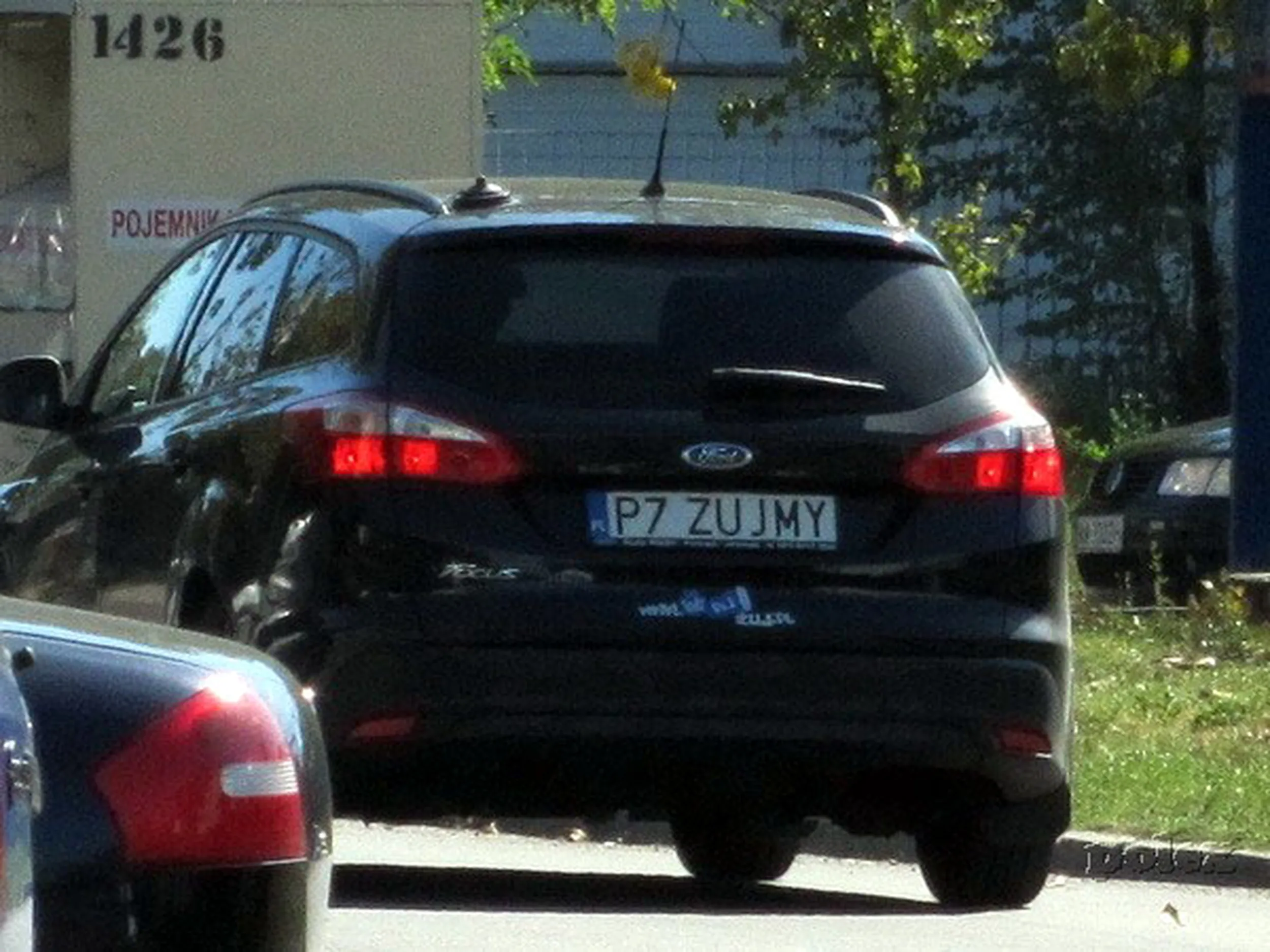 Fajny numer, blacha P7 ZUJMY