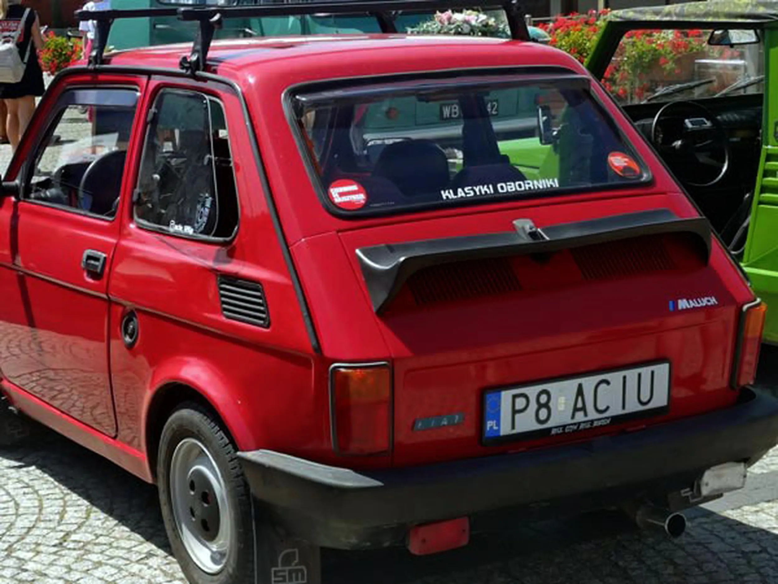 Fajny numer, blacha P8 ACIU