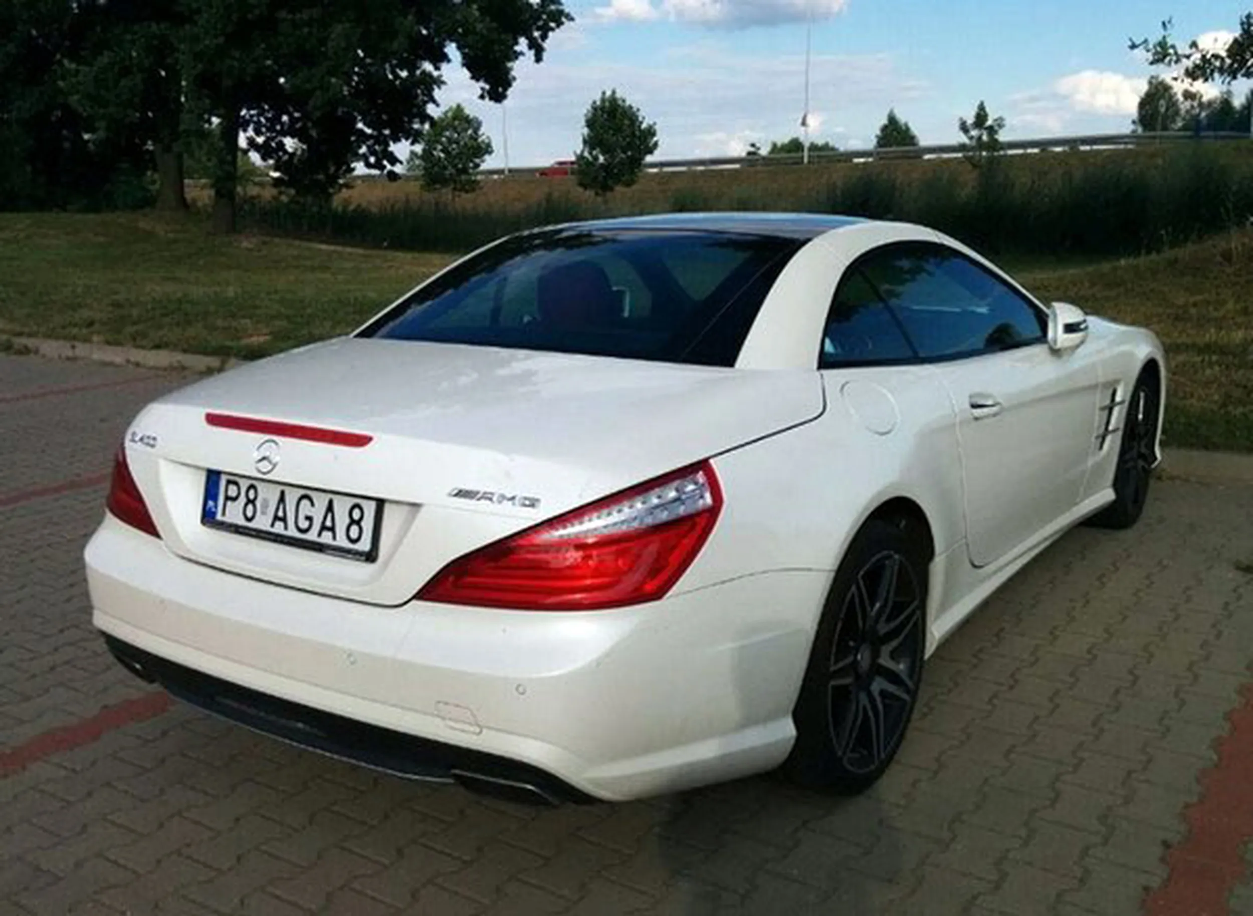 Fajny numer, blacha P8 AGA8