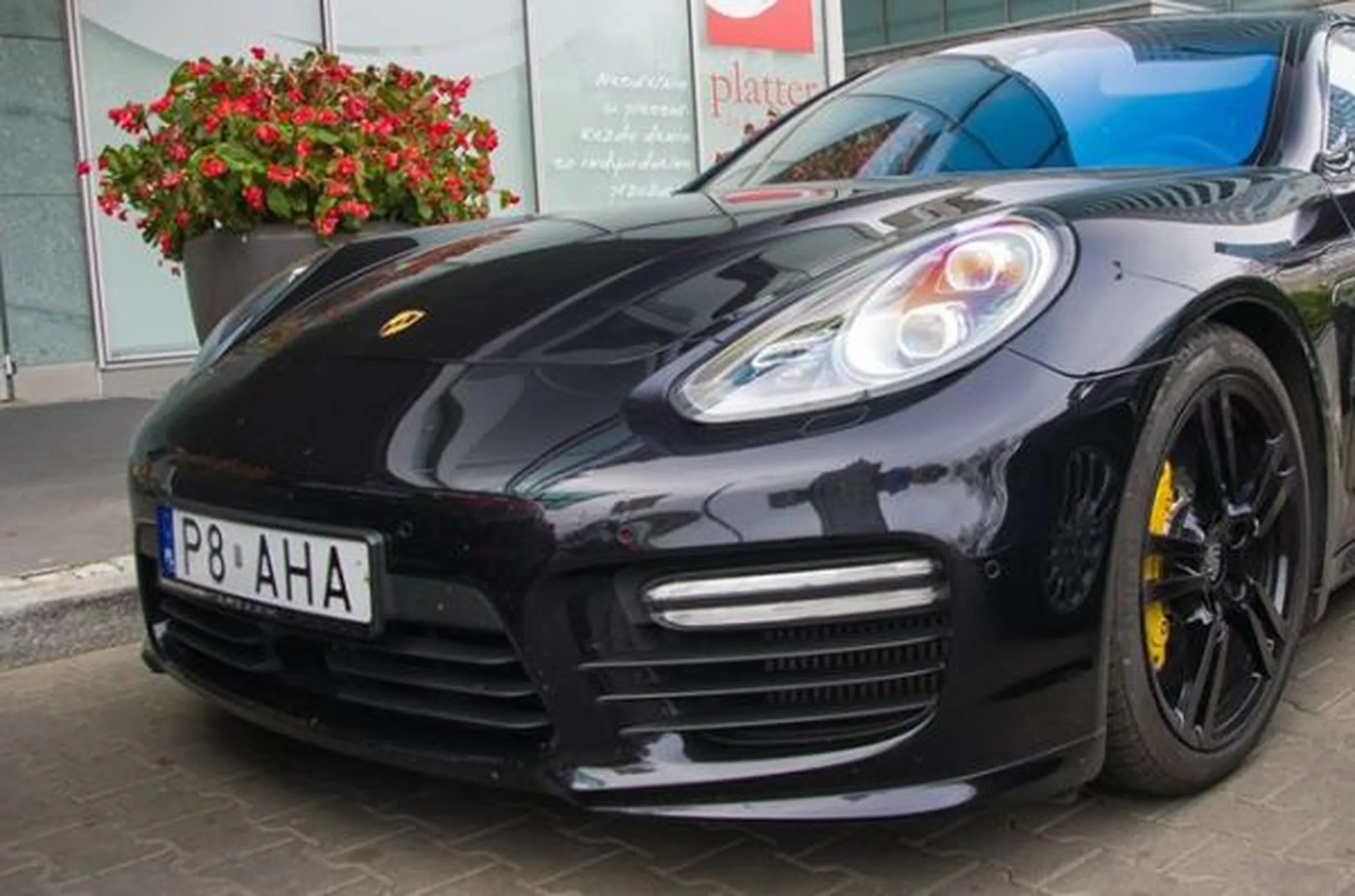 Fajny numer, blacha P8 AHA