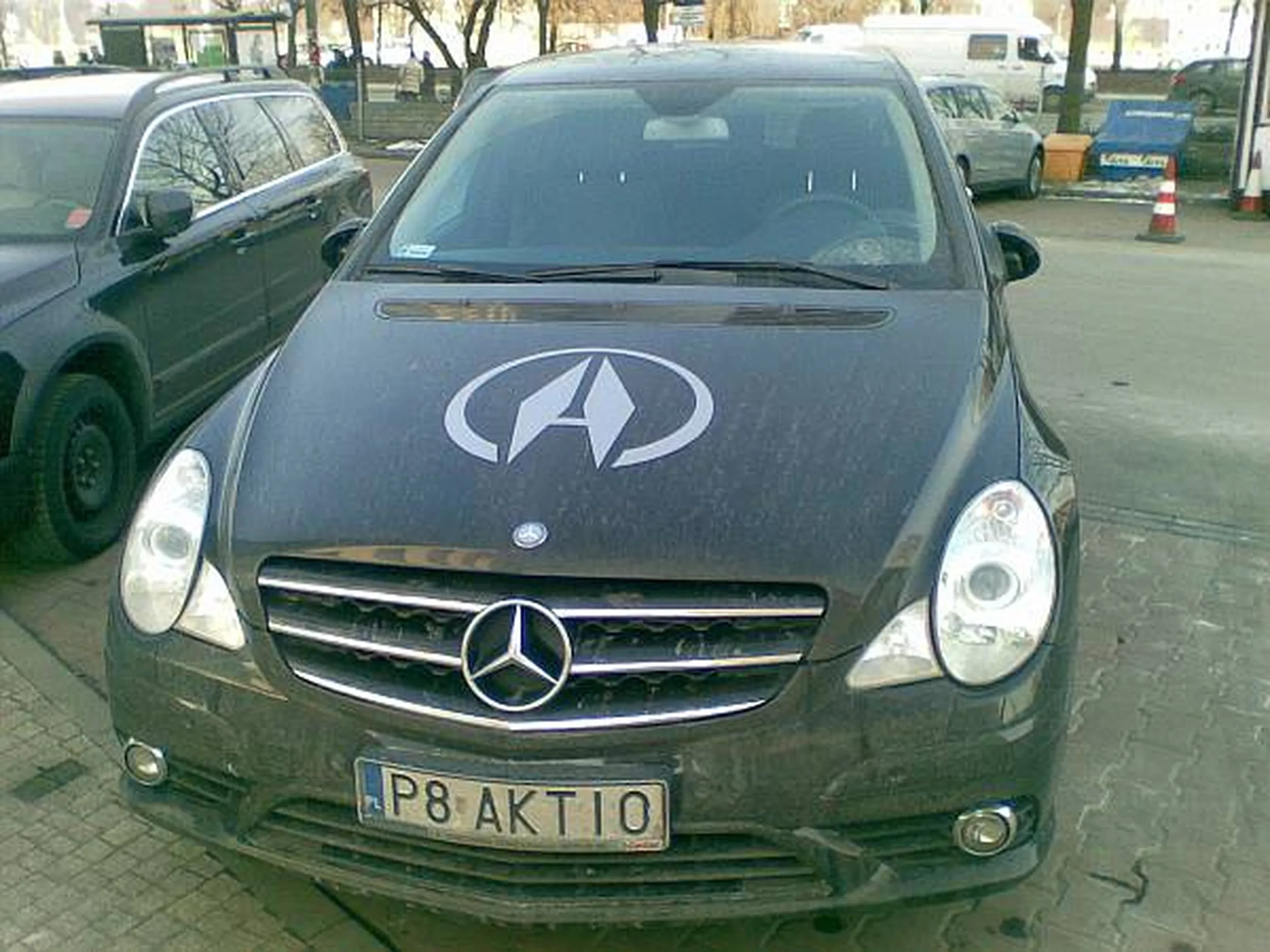 Fajny numer, blacha P8 AKTIO